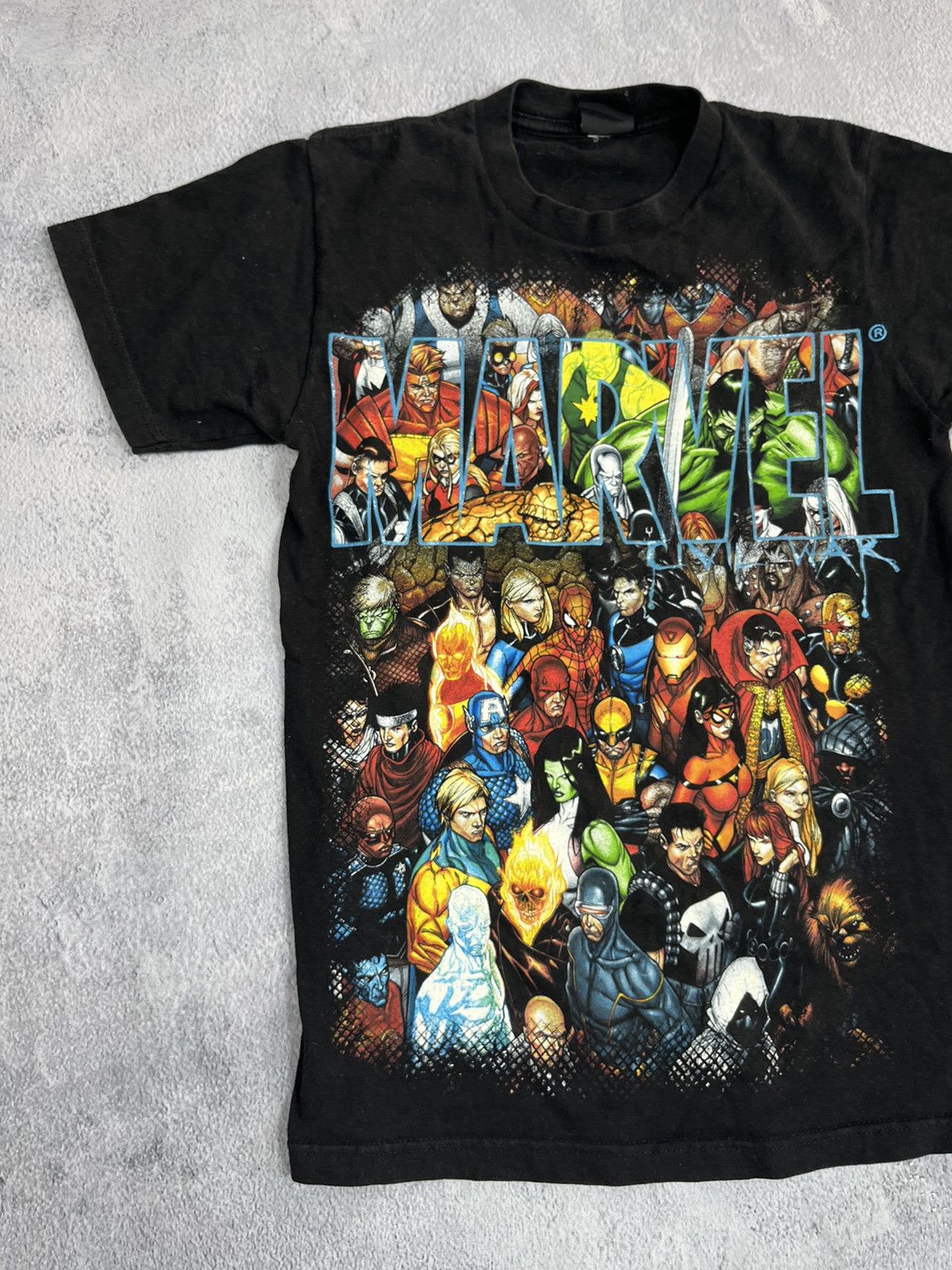 Other Vintage Y2K Marvel faded tee big logo size S Size US S / EU 44-46 / 1 - 3 Thumbnail