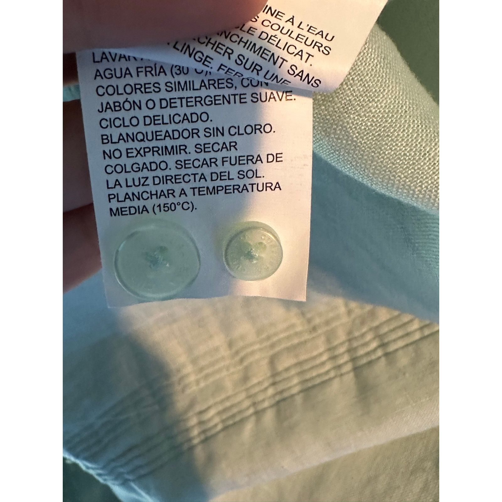 Cubavera Cubavera light green linen short sleeves shirt size medium Size US M / EU 48-50 / 2 - 5 Thumbnail