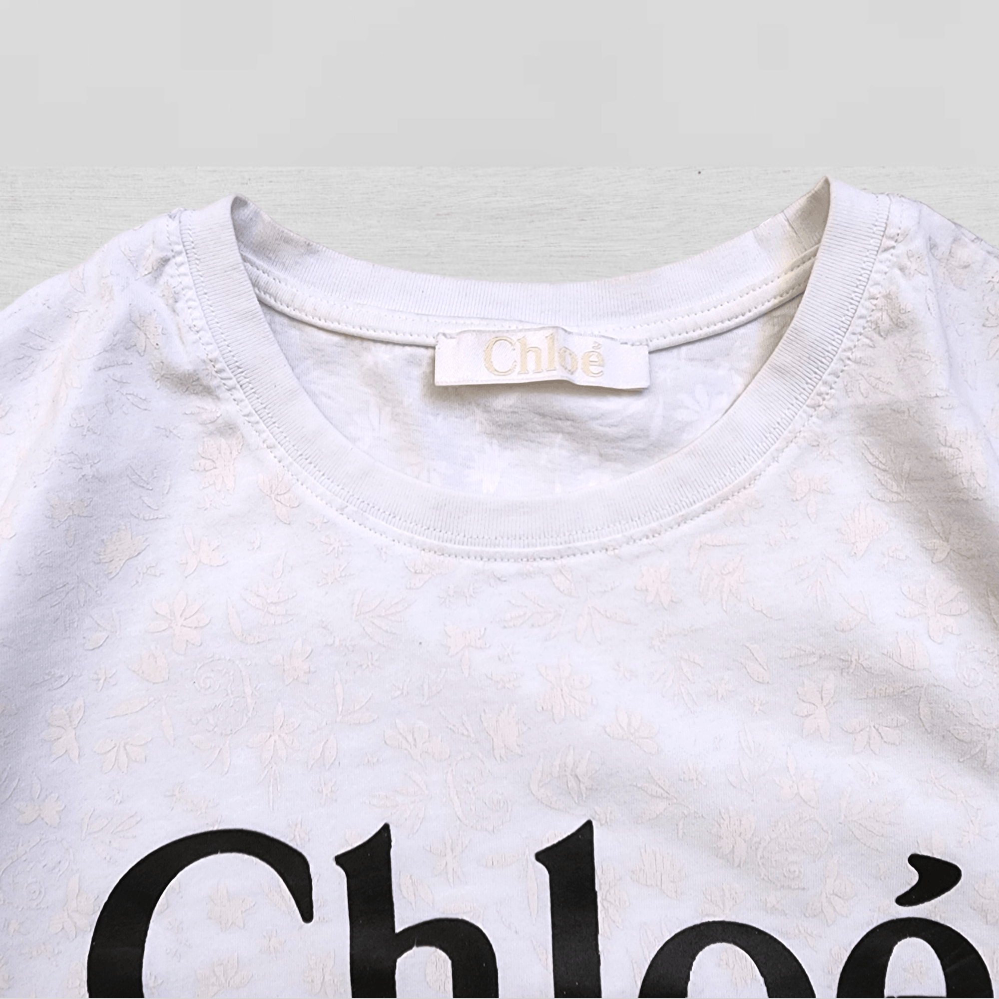 Chloe Chloé floral print t-shirt, size M-Fashionella Size M / US 6-8 / IT 42-44 - 8 Thumbnail