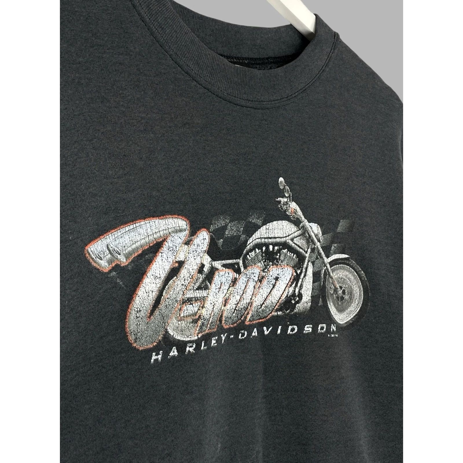 Harley Davidson Harley-Davidson V-Rod Vintage 2006 Sweatshirt Men 2XL Gray Graphic Print 90s Motorcycle Biker Pullover Crew Neck Long Sleeve Vintage Yes Mens Size US XXL / EU 58 / 5 - 3 Thumbnail