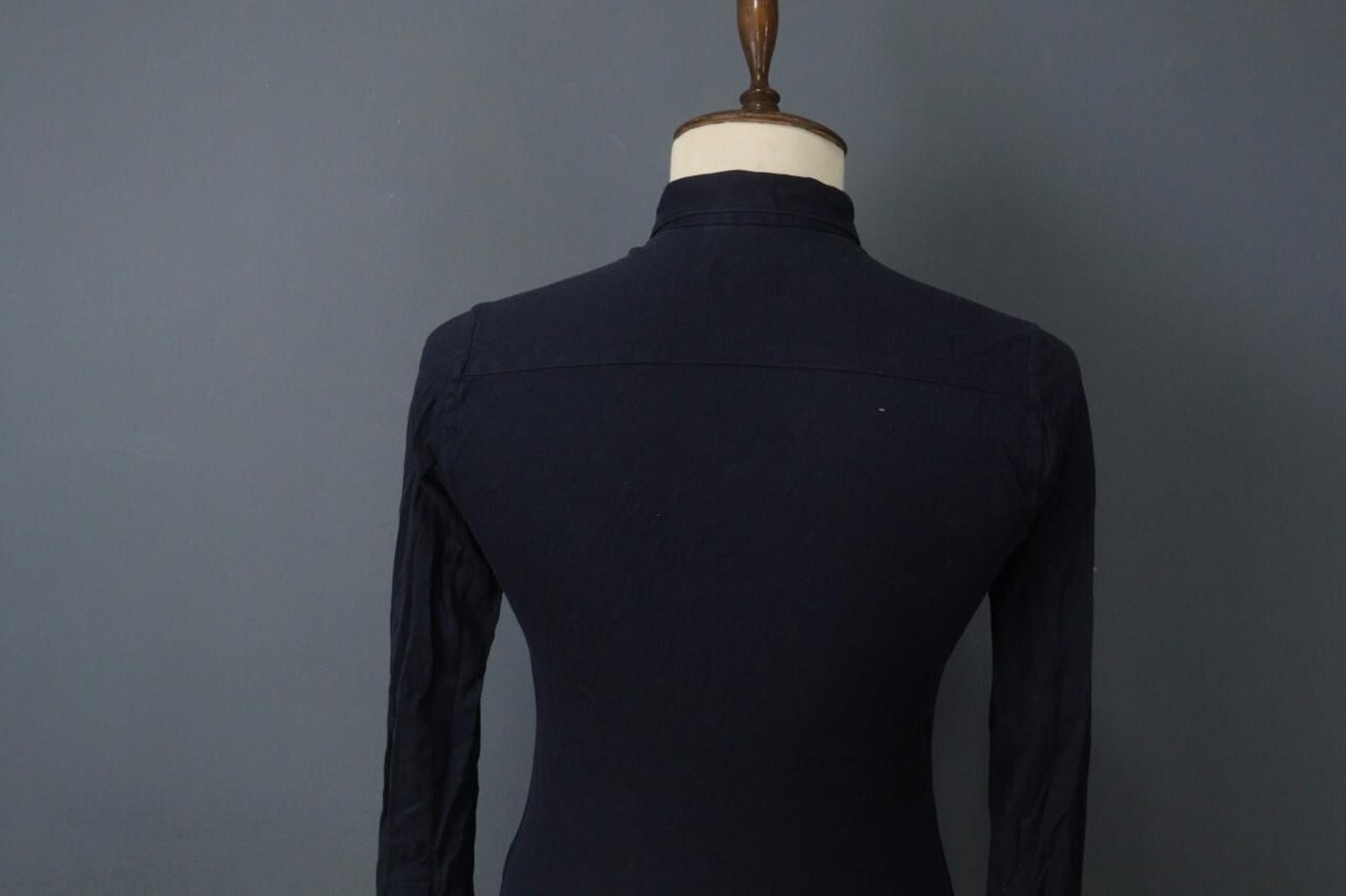 Eton Eton Navy 100% Cotton Slim Fit Button Down Shirt Size XS Size US XS / EU 42 / 0 - 9 Thumbnail