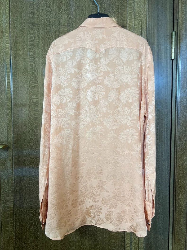 Yves Saint Laurent Saint Laurent size 38 21ss Silk Hibiscus Shirt 2502-Nextar Size US M / EU 48-50 / 2 - 2 Thumbnail