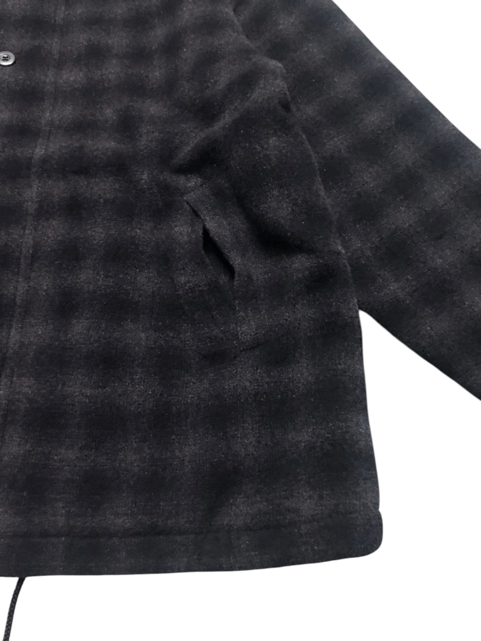 Japanese Brand × Van × Vintage Vintage Van Jac Shadow Plaid Wool Jacket Fur Collar Size US L / EU 52-54 / 3 - 11 Thumbnail