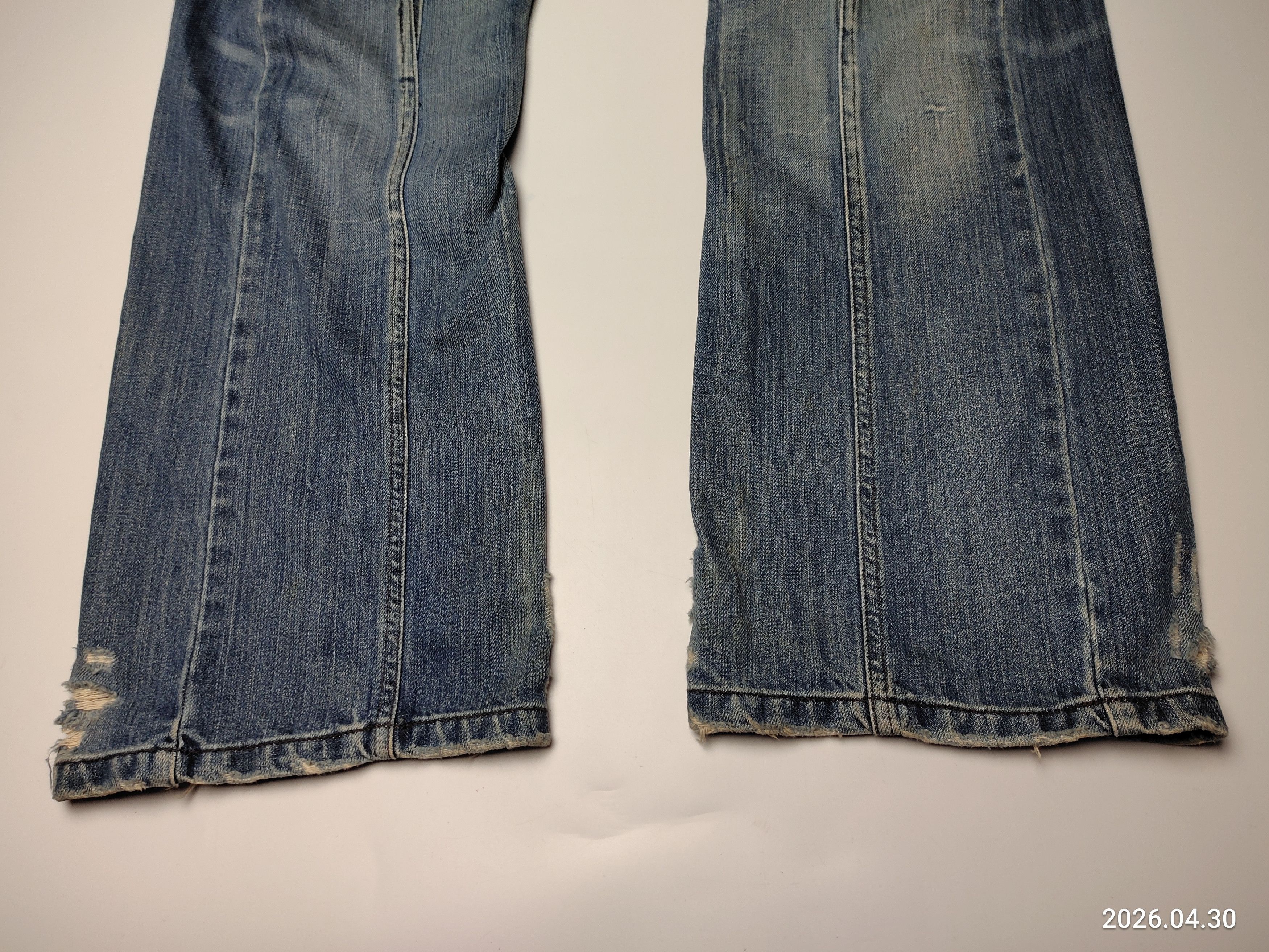 Japanese Brand vtg cotton farm denim Size US 30 / EU 46 - 3 Thumbnail
