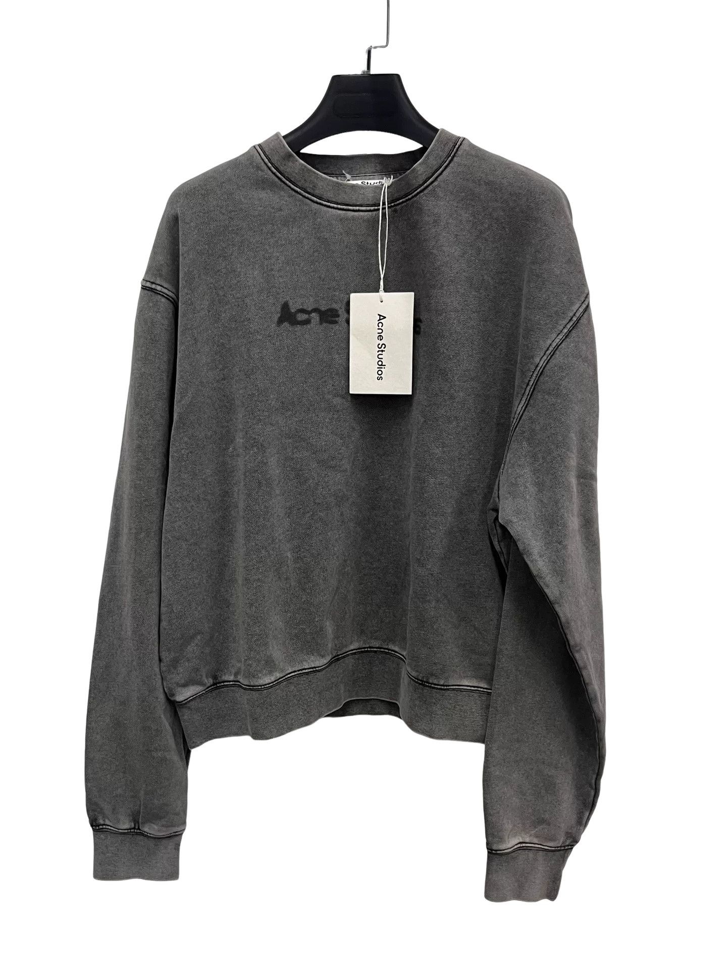 Acne Studios Acne Studios Faded Logo Sweatshirt XS Size US XS / EU 42 / 0 - 1 Thumbnail
