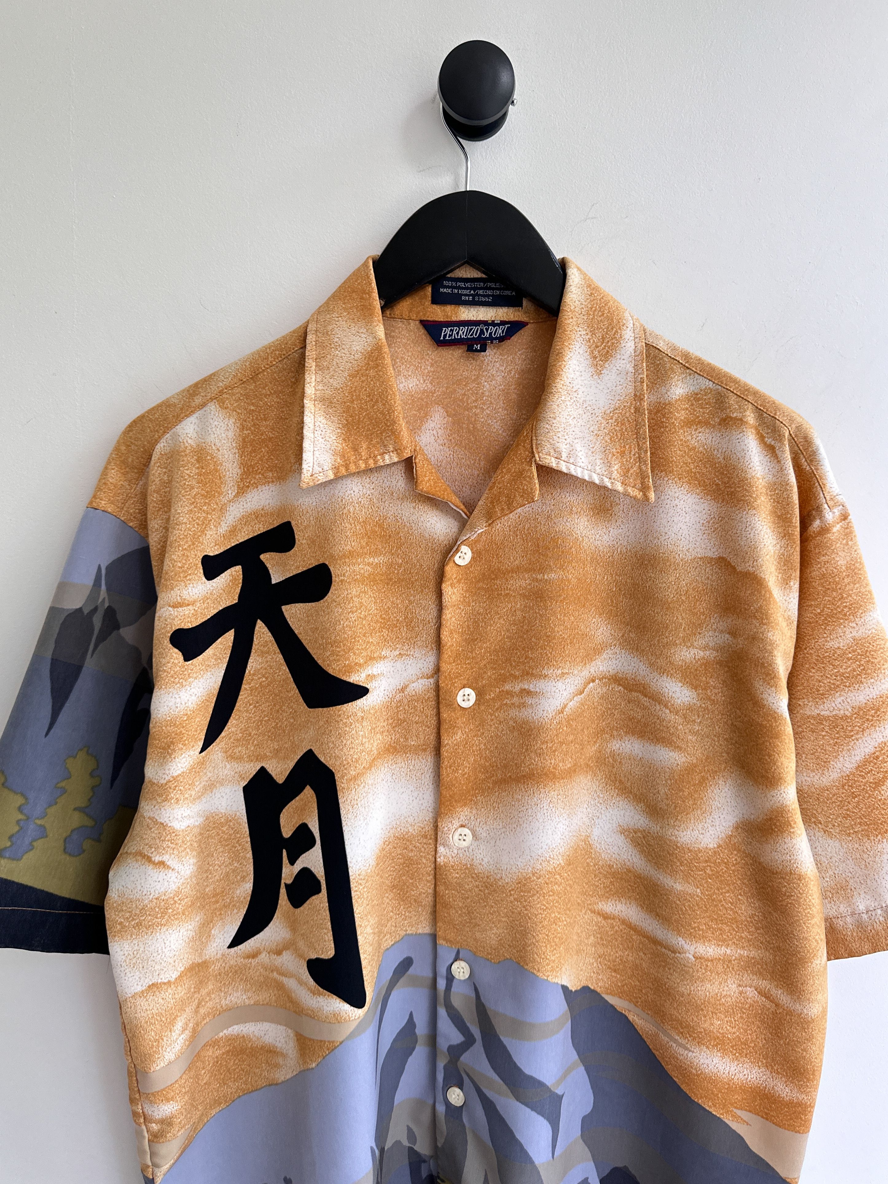 Japanese Brand Vintage Japanese Shortsleeve Shirt Size US L / EU 52-54 / 3 - 3 Thumbnail