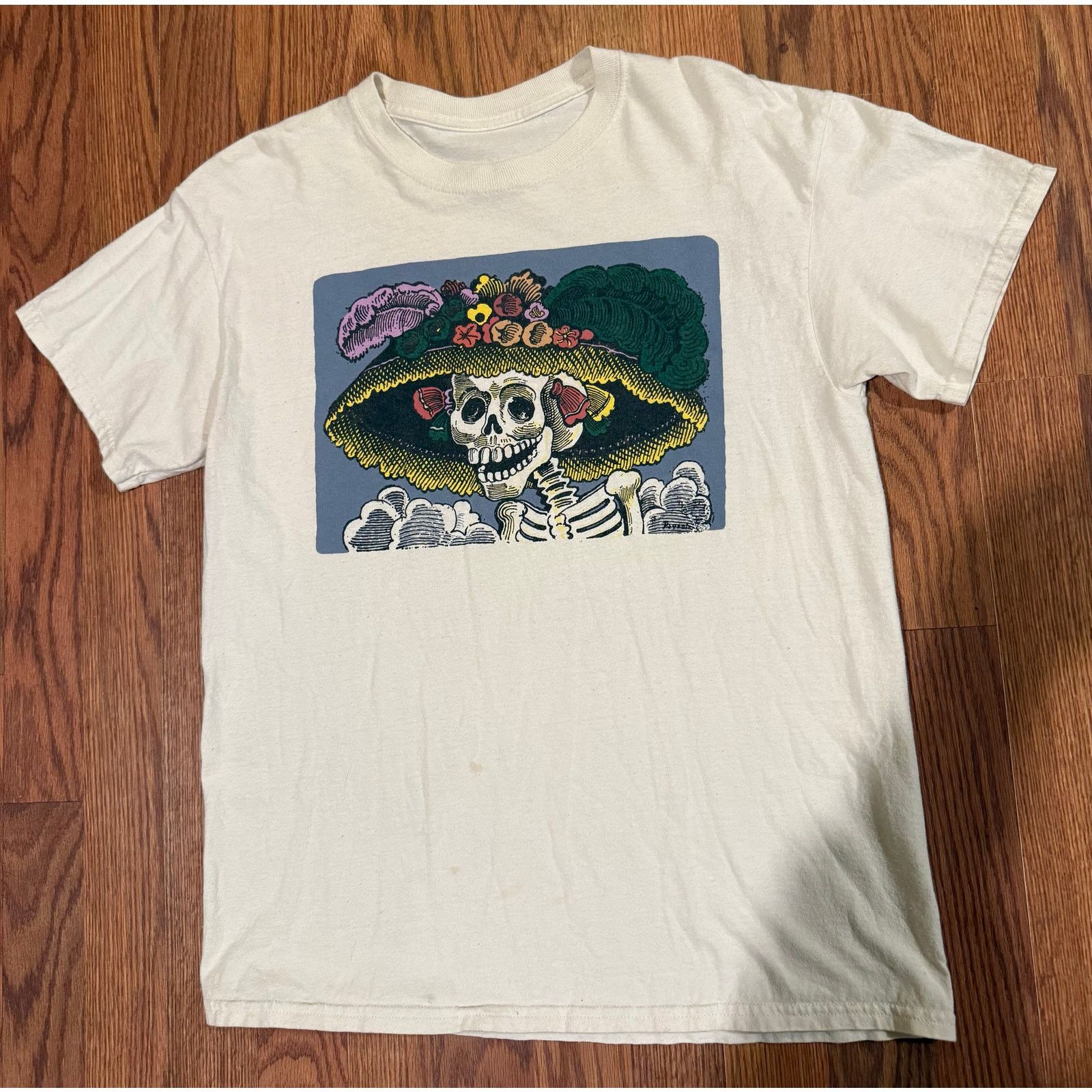 Gildan José Posada Dia De Los Muertos in Color Size Medium Size US M / EU 48-50 / 2 - 1 Thumbnail