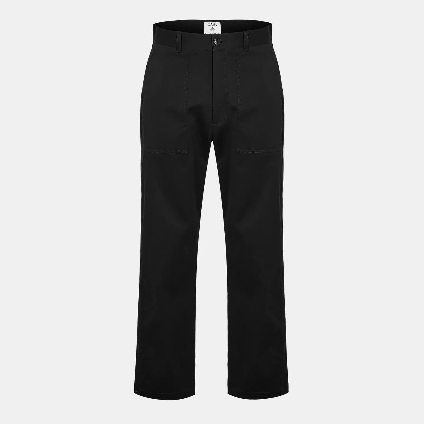Casablanca o1g2r1mq0426 Relax Wide Leg Trousers in Black Size US 30 / EU 46 - 1 Thumbnail