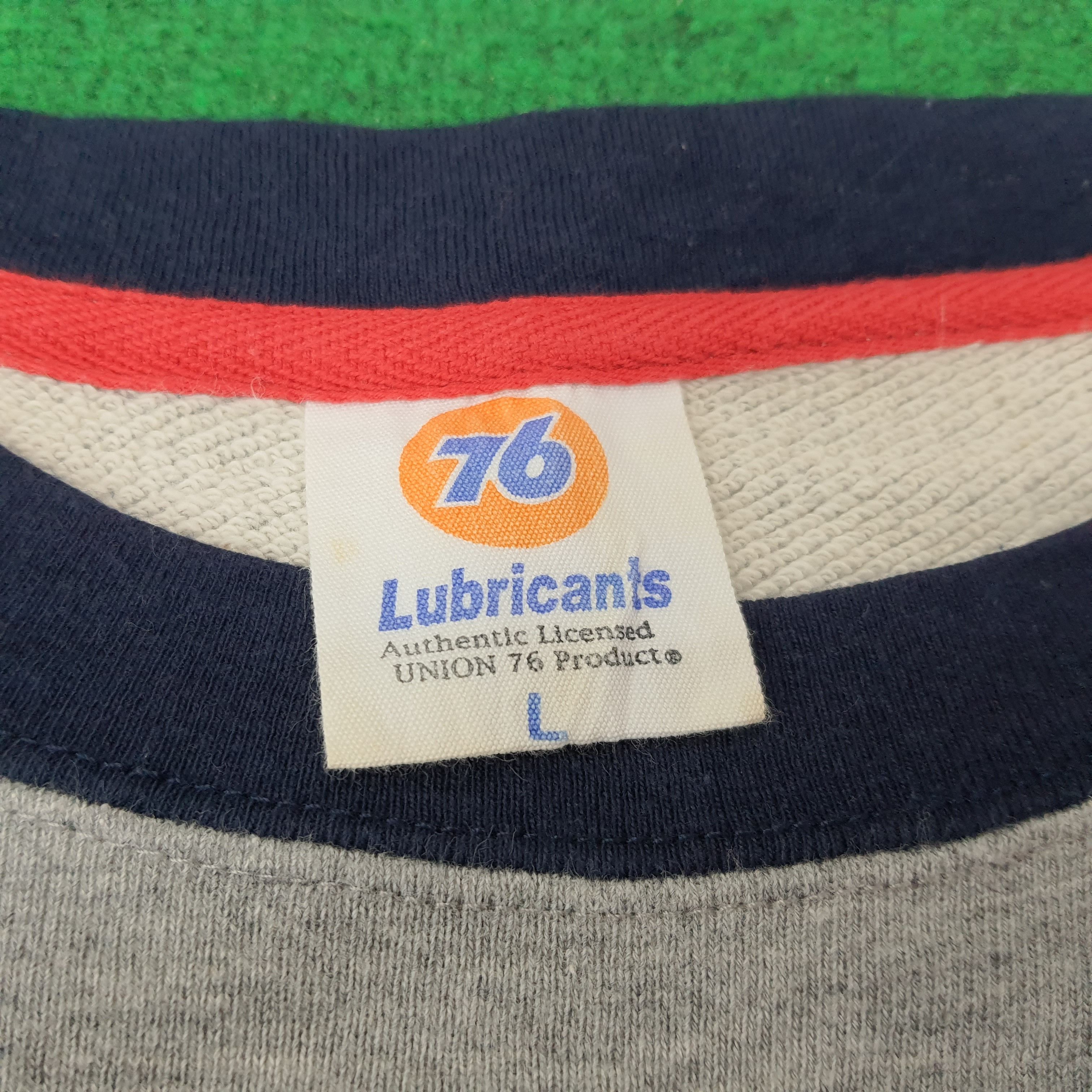 Vintage Vintage Lubricant 76 Motor Oil Raglan Sweatshirt C261N5 Size US M / EU 48-50 / 2 - 5 Thumbnail