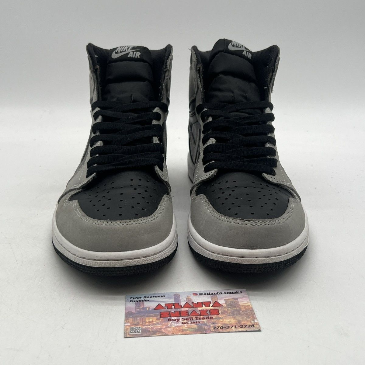 Nike Air Jordan 1 high shadow 2.0 Size US 11 / EU 44 - 2 Thumbnail