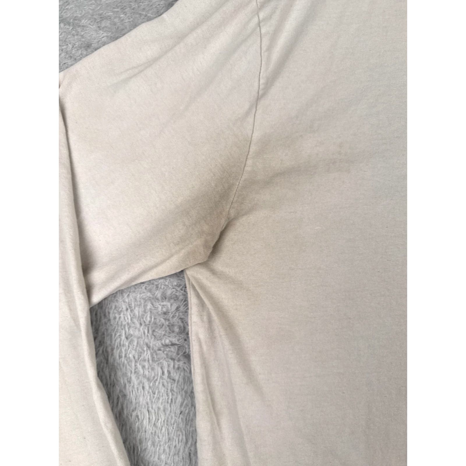 Patagonia Patagonia Men’s T-Shirt XL White Long Sleeve Crew Neck Poly Blend Cotton Jersey Logo Regular Brand Patagonia Size US XL / EU 56 / 4 - 6 Thumbnail