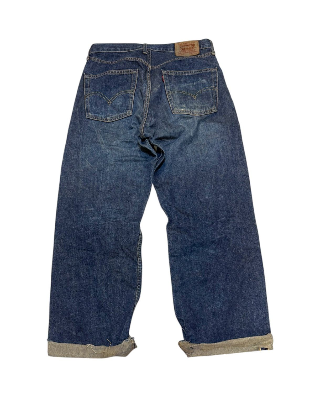 Levi's Vintage 90s Levi’s 504 Selvedge Denim Made in Japan Size US 30 / EU 46 - 2 Thumbnail