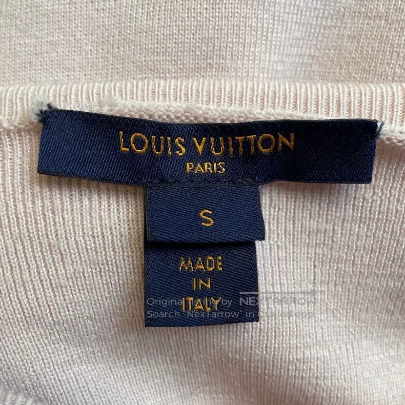 Louis Vuitton Louis Vuitton Nude Pink Lotus Neck Knit sweater Size S / US 4 / IT 40 - 6 Thumbnail
