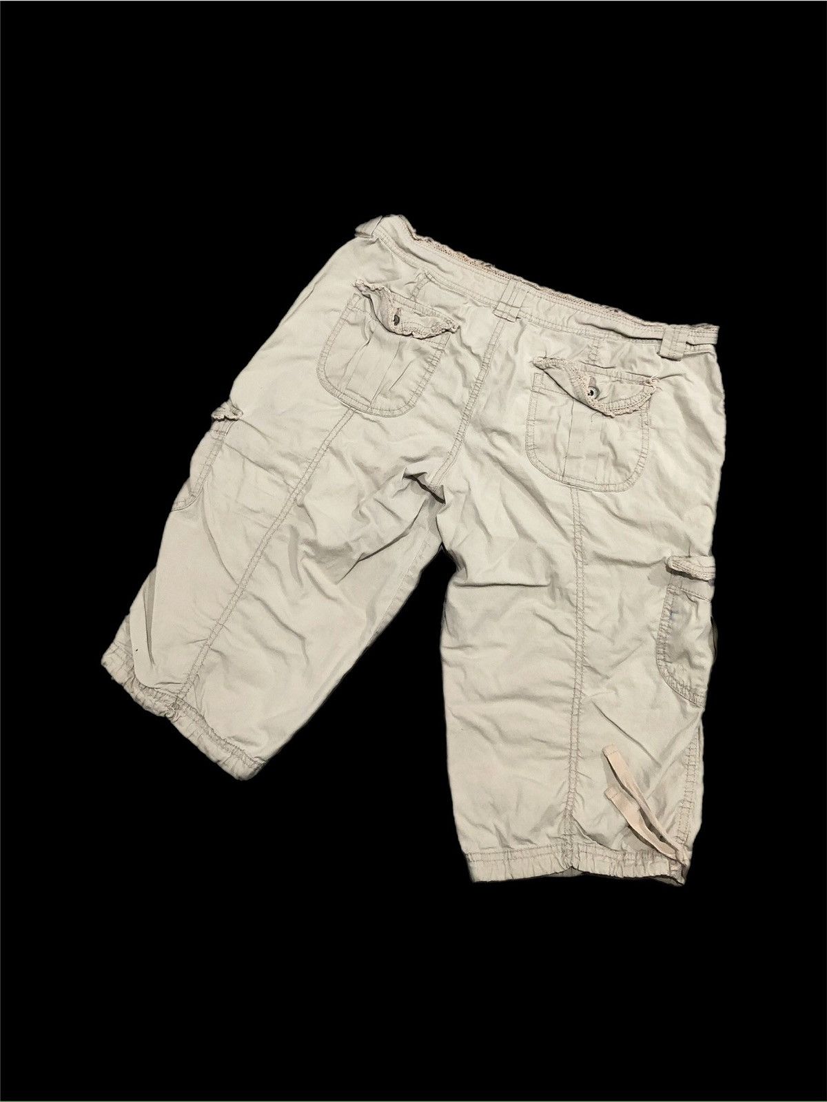 Arizona Jean Co. × Vintage Y2K Arizona Jeans Cargo Shorts Size 36" / US 14 / IT 50 - 2 Thumbnail