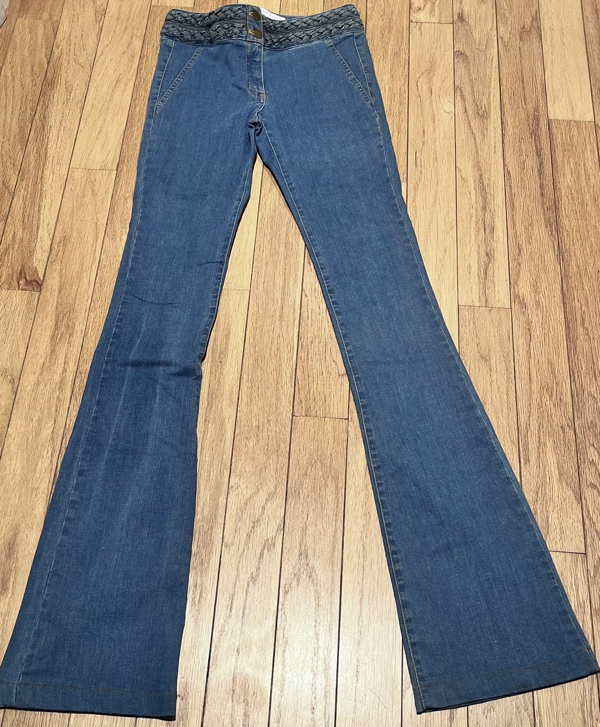 Veronica Beard Veronica Beard Flared Denim Jeans Size 25" / US 0 / IT 36 - 1 Thumbnail