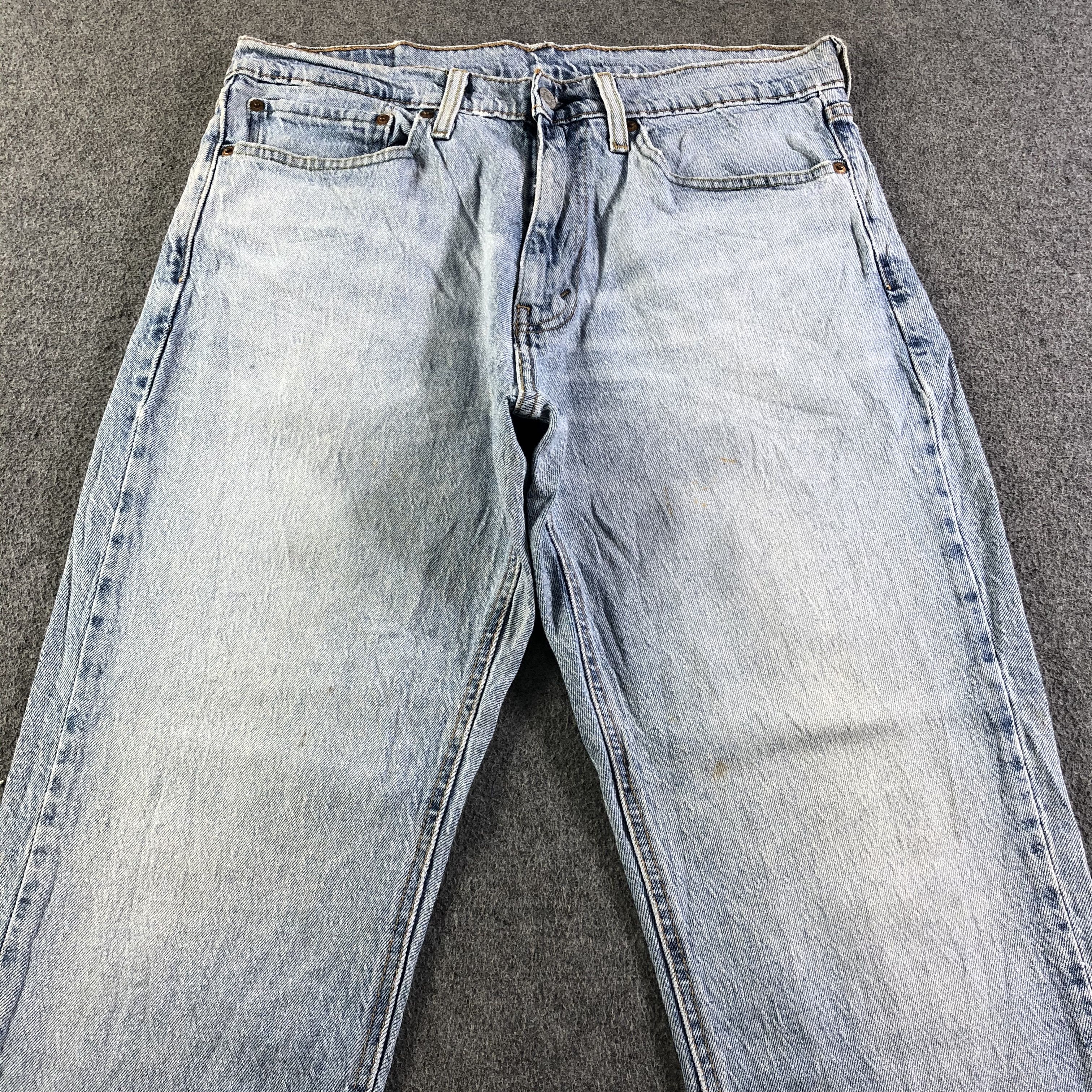 Levi's Vintage Light Wash Levis 541 Jeans-J4478 Size US 34 / EU 50 - 3 Thumbnail