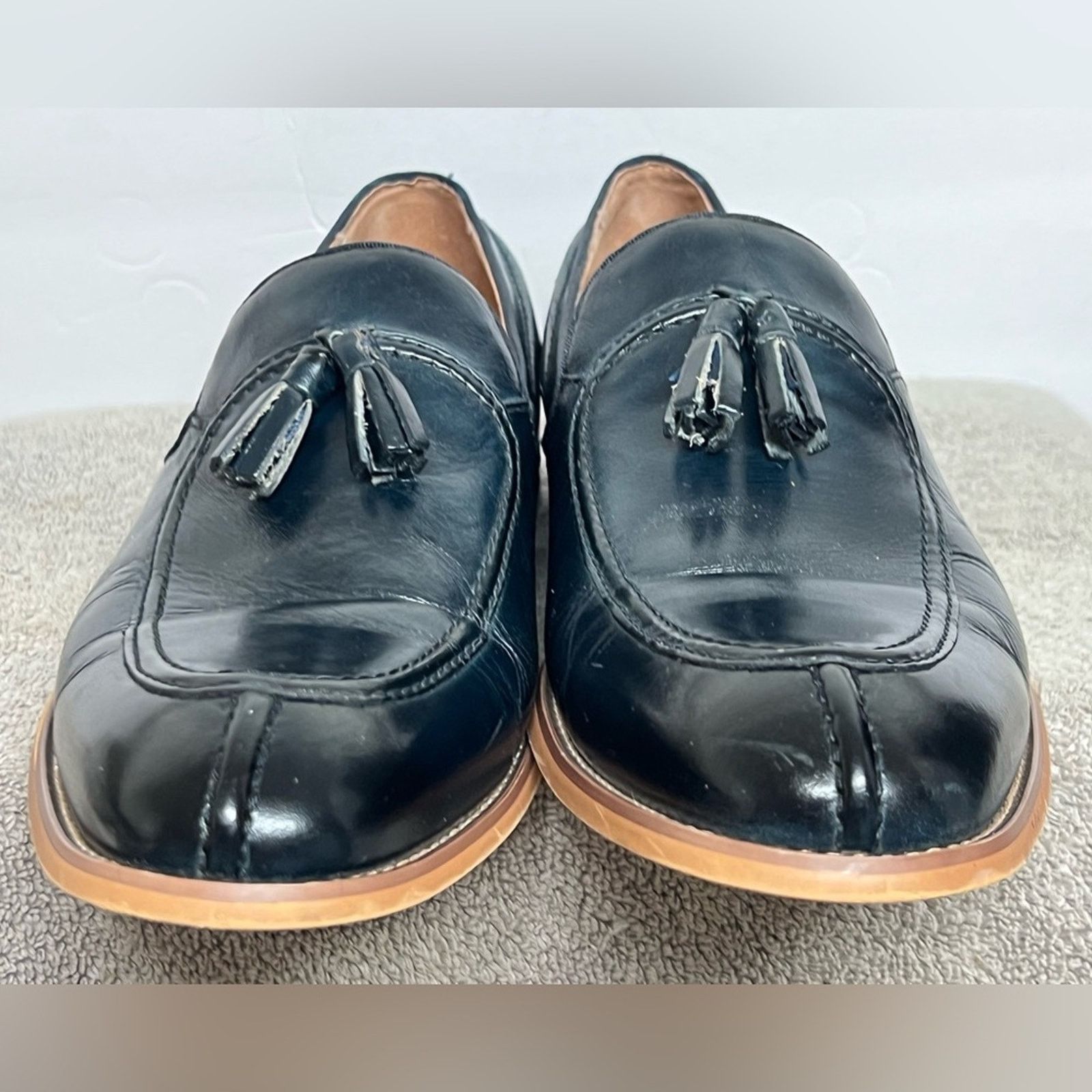 Stacy Adams STACY ADAMS Men's Donovan Tassel Slip-on Loafer Oxford 11.5 Size US 11.5 / EU 44-45 - 4 Thumbnail