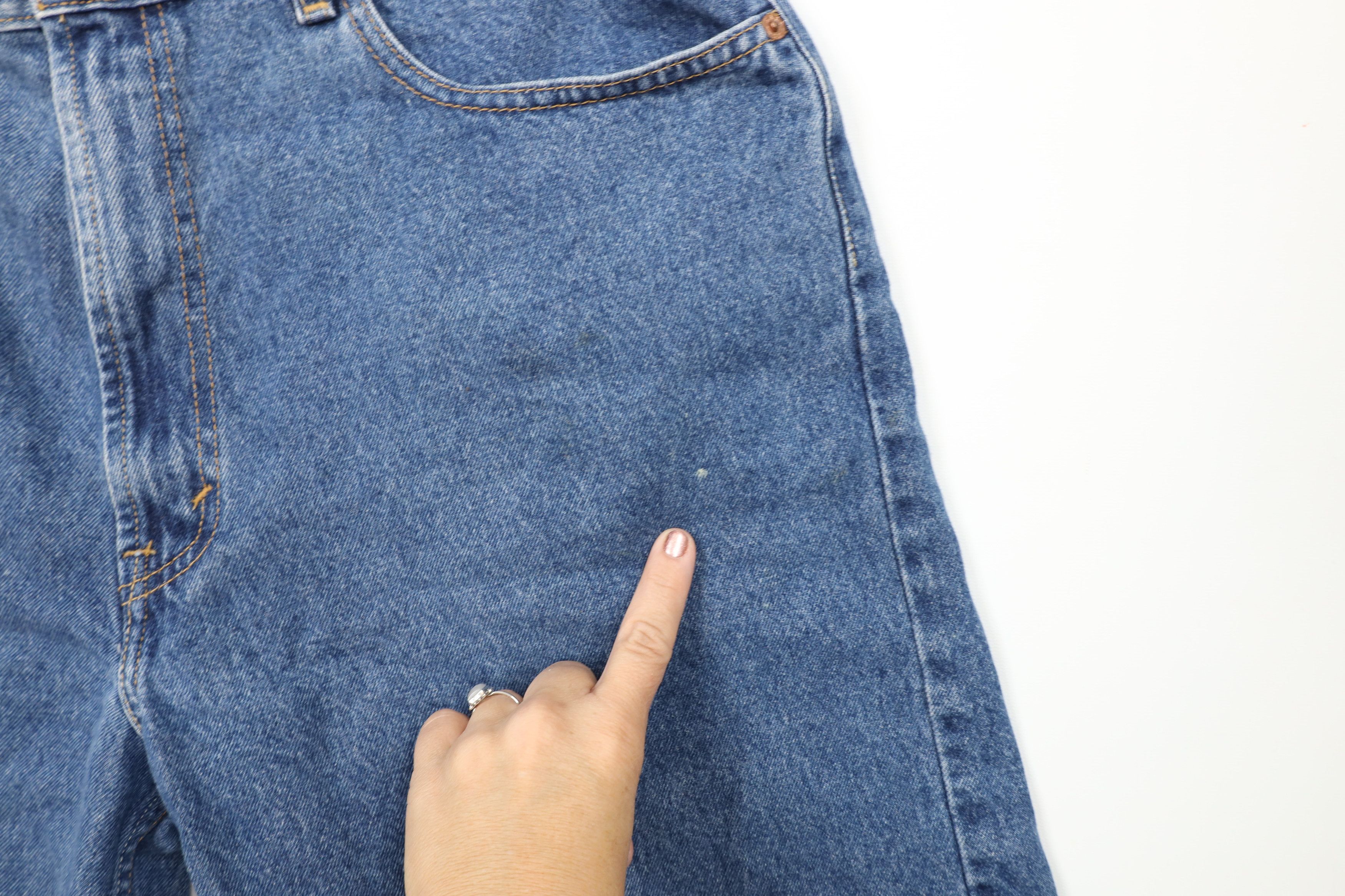 Levi's Vintage Y2K 2004 Levis 550 Fit Denim Jean Shorts Jorts Size US 38 / EU 54 - 5 Thumbnail
