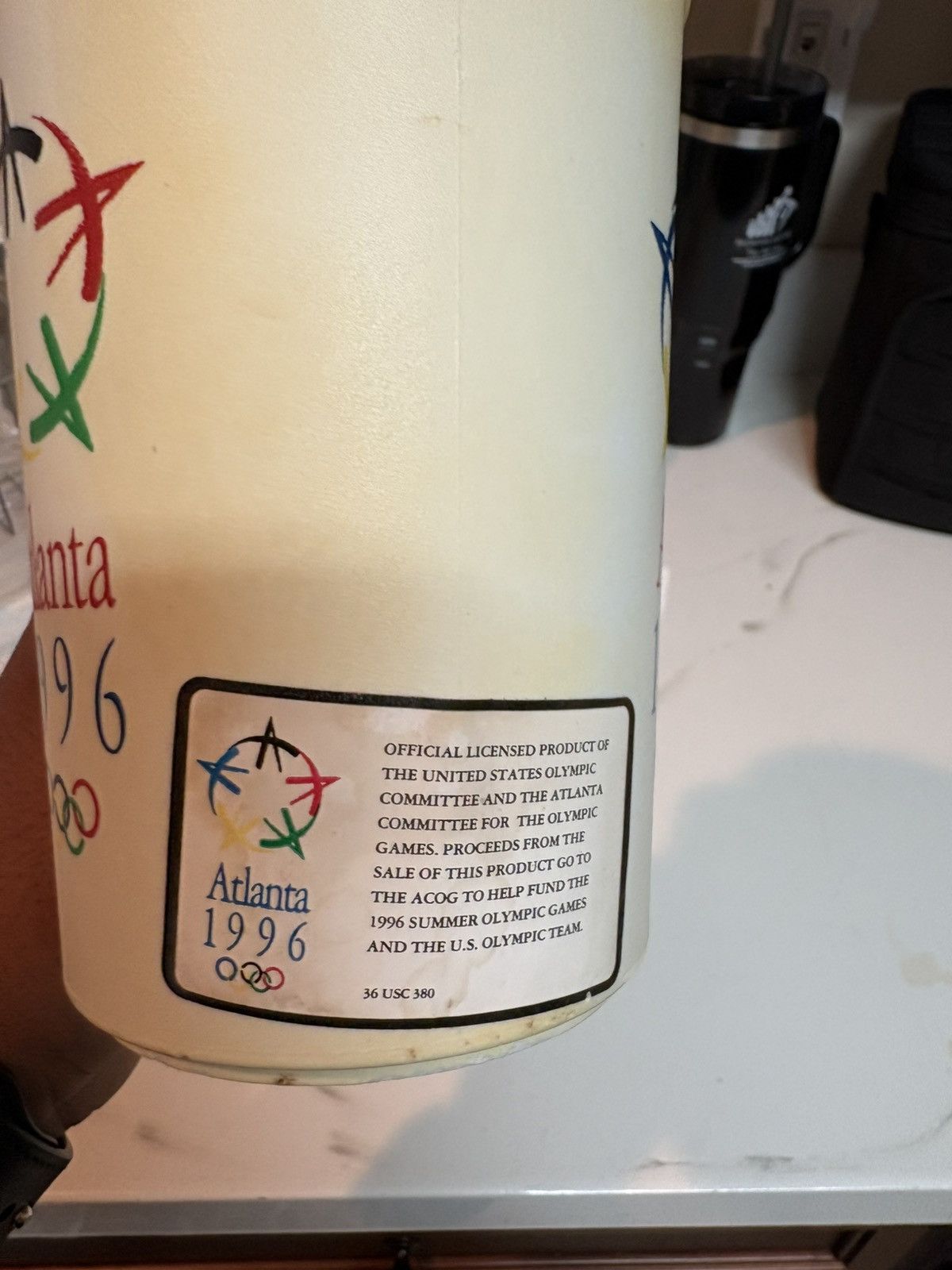 USA Olympics 1996 Olympics Atlanta Cup Size ONE SIZE - 3 Thumbnail