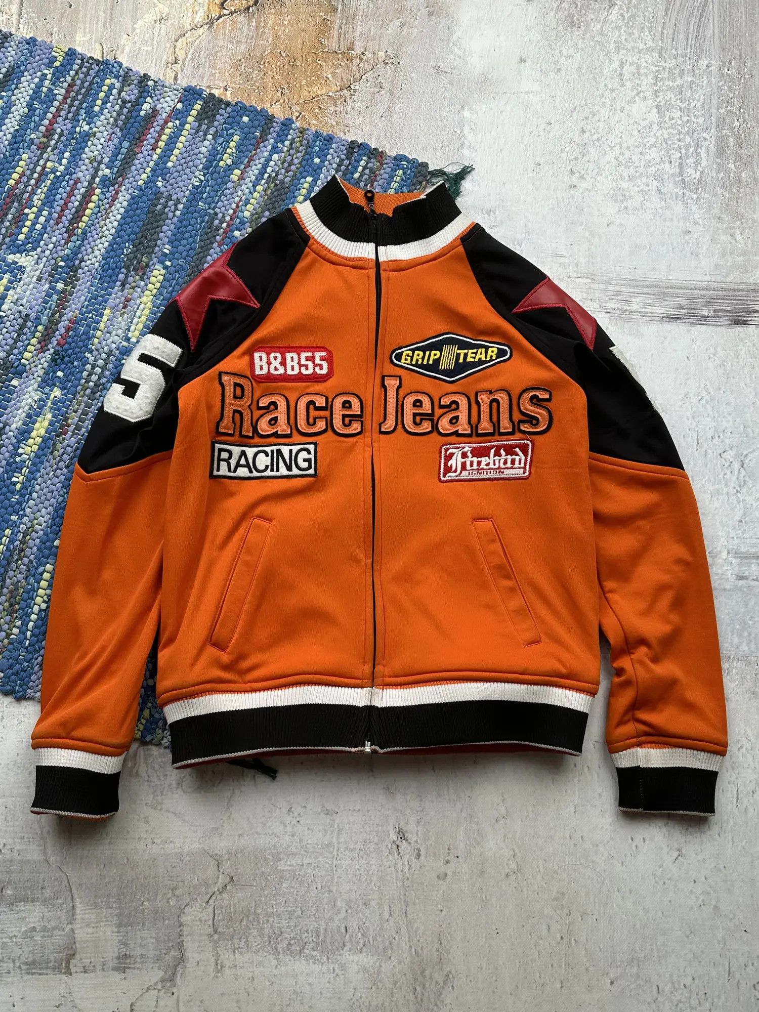 Vintage Vintage Racing Moto Track Top A725(503) Size M / US 6-8 / IT 42-44 - 1 Thumbnail