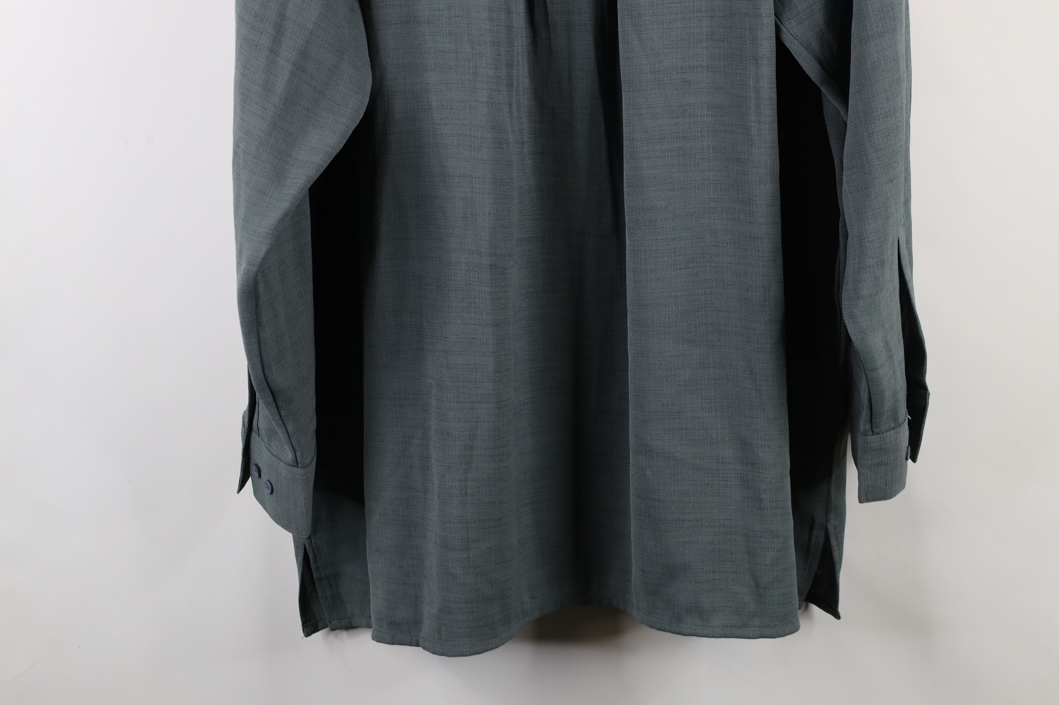 Vintage Vintage 90s Streetwear Double Pocket Collared Button Shirt Size US XXL / EU 58 / 5 - 11 Thumbnail