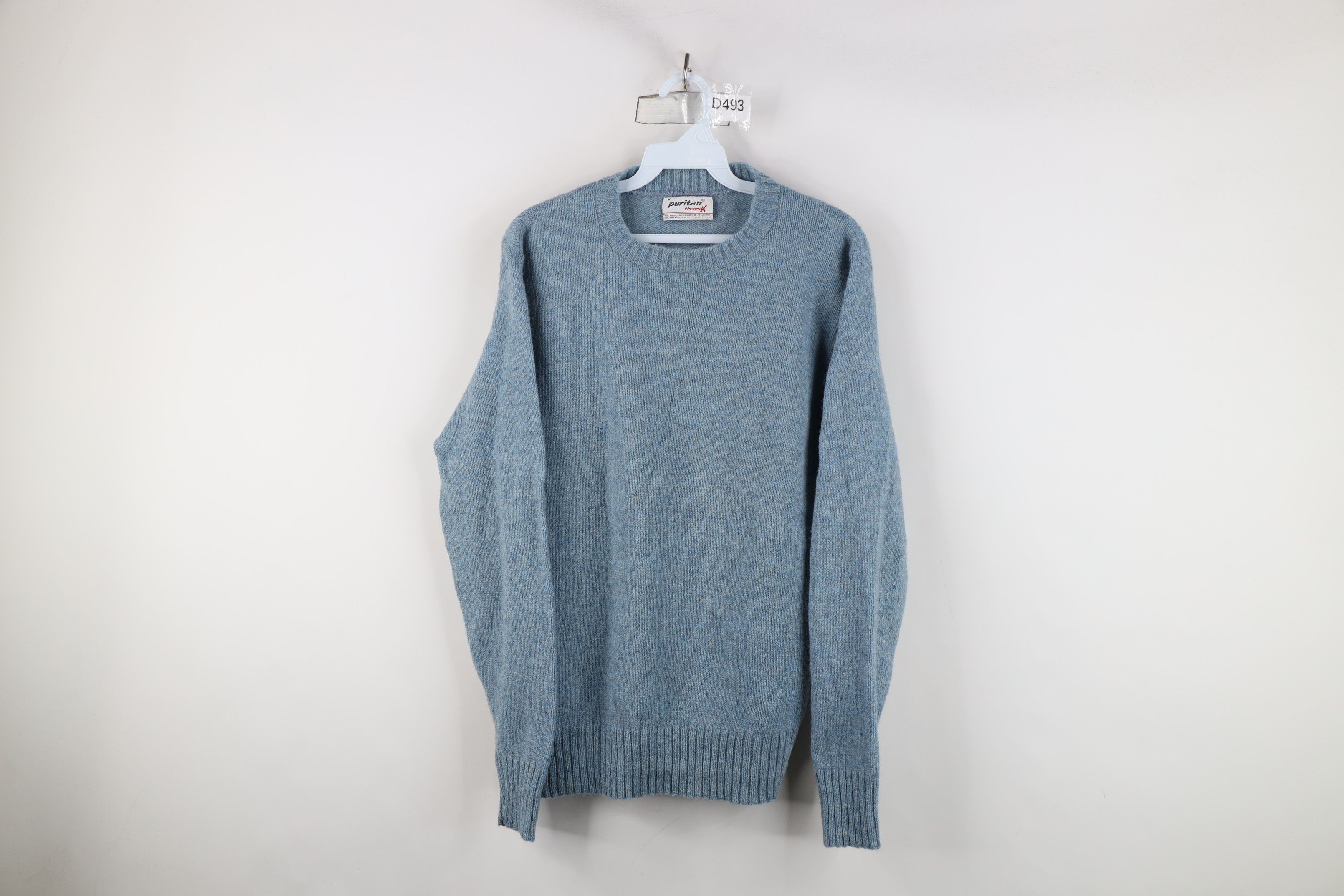 Vintage Vintage 70s Streetwear Wool Blend Knit Crewneck Sweater USA Size US M / EU 48-50 / 2 - 1 Thumbnail