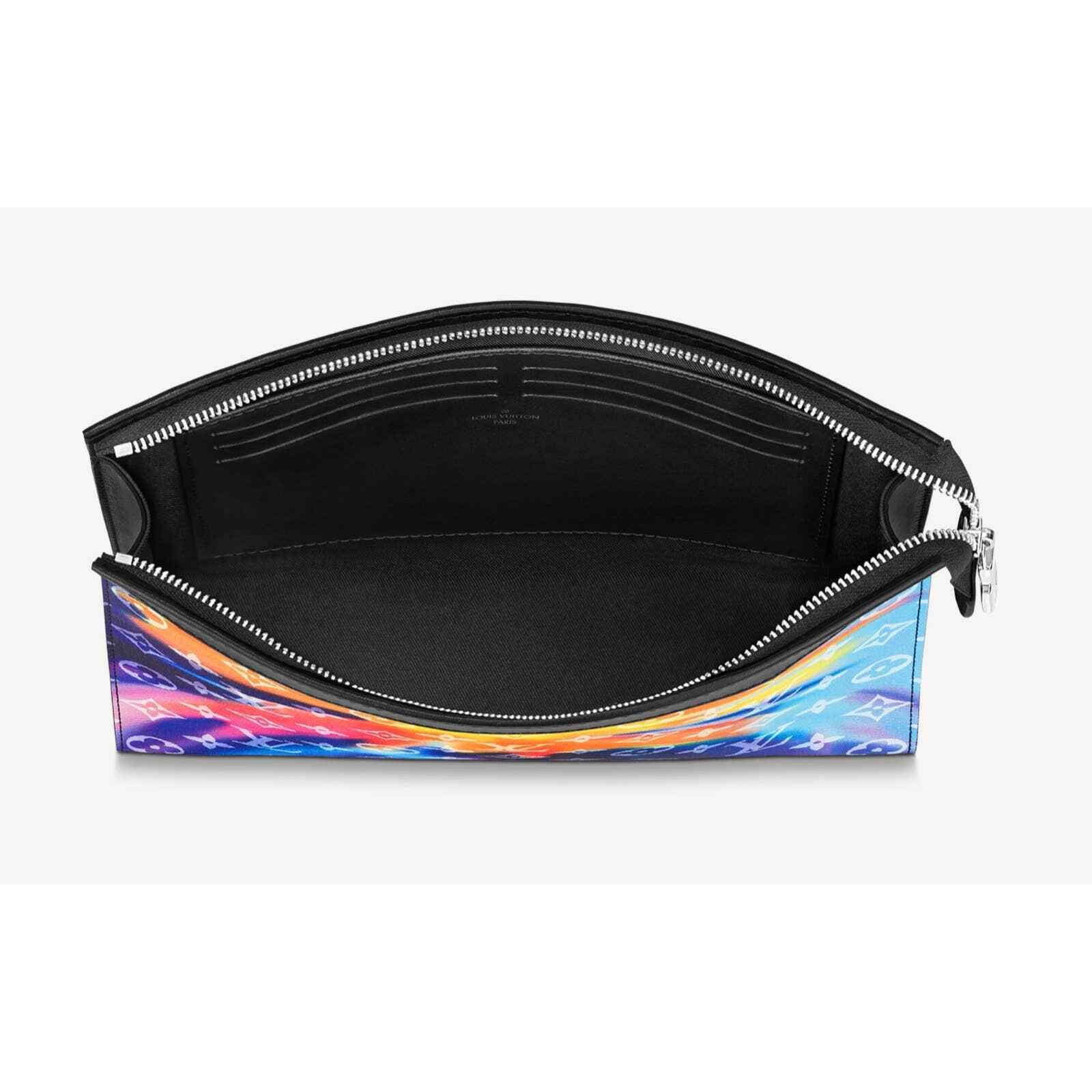 Louis Vuitton Louis Vuitton Pouch Monogram Sunset Dye Logo Clutch Bag Size ONE SIZE - 11 Thumbnail