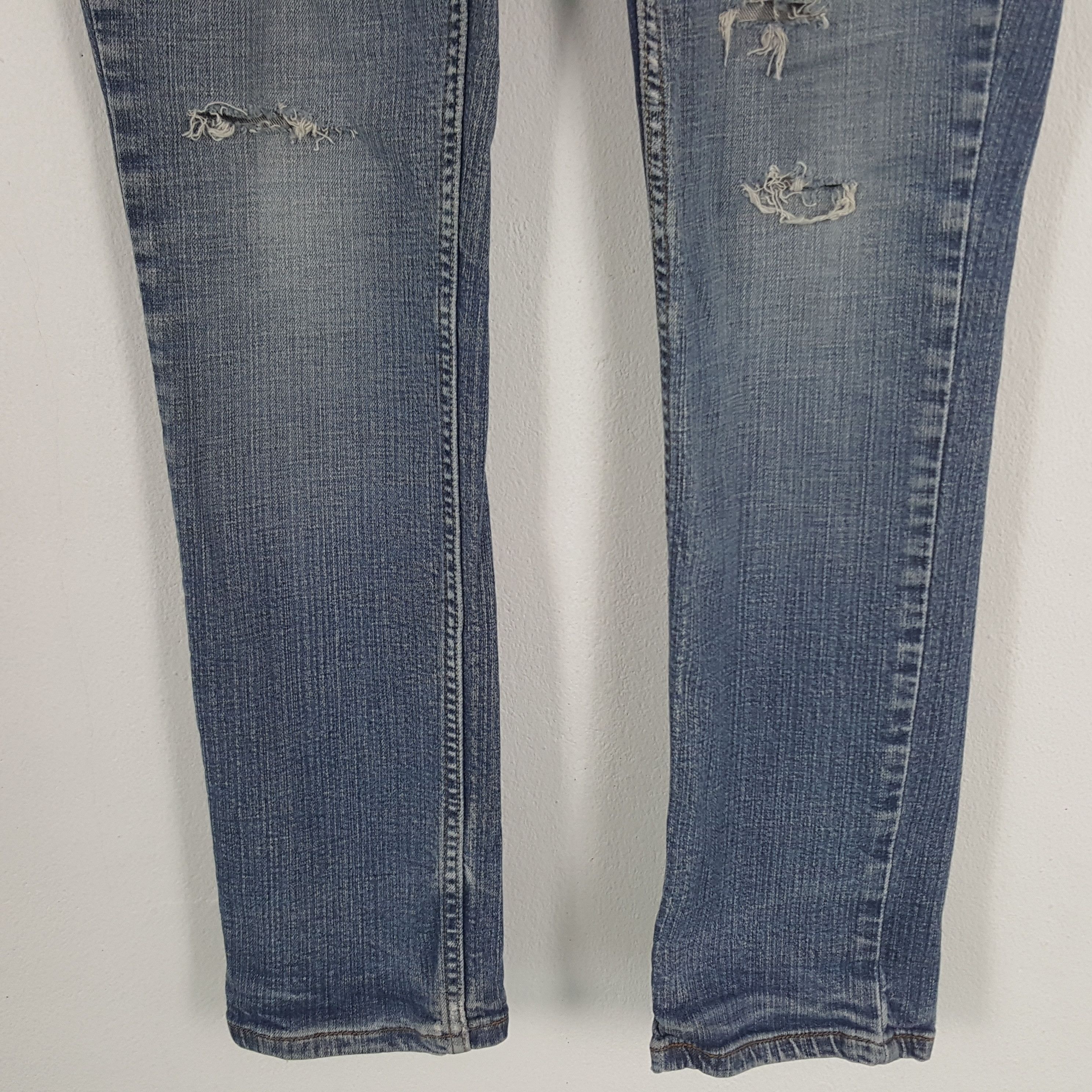 Levi's × Vintage Vintage Levi's Too Superlow Denim Jeans Size 34" / US 12 / IT 48 - 3 Thumbnail