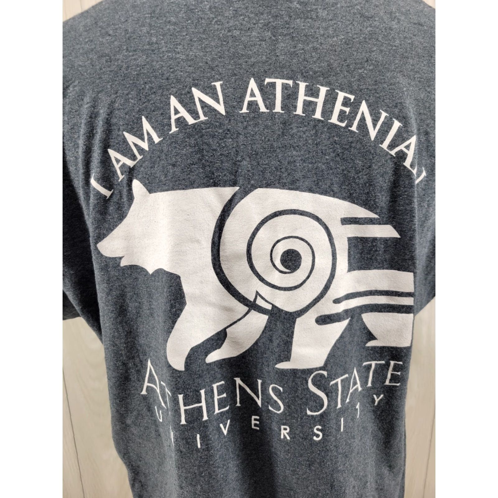 Gildan University of Athens Alabama T Shirt Men’s XL Gray Size US XL / EU 56 / 4 - 7 Thumbnail