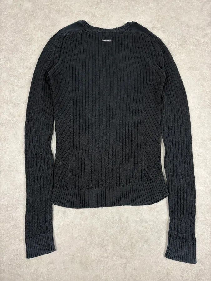 Dolce & Gabbana 2000s Dolce & Gabbana Navy Wool Sweater Size US S / EU 44-46 / 1 - 6 Thumbnail