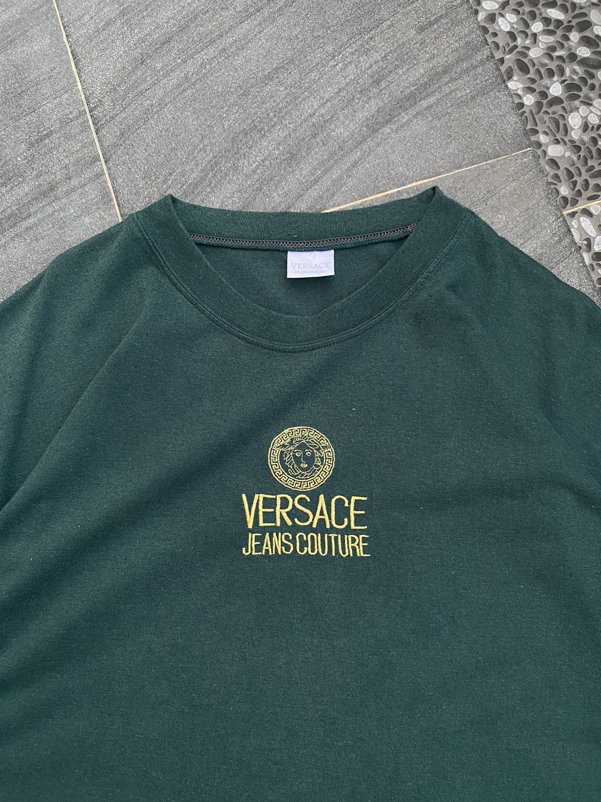 Versace Jeans Couture Vintage Versace Jeans Couture Embroidery Center Logo Size US L / EU 52-54 / 3 - 1 Thumbnail