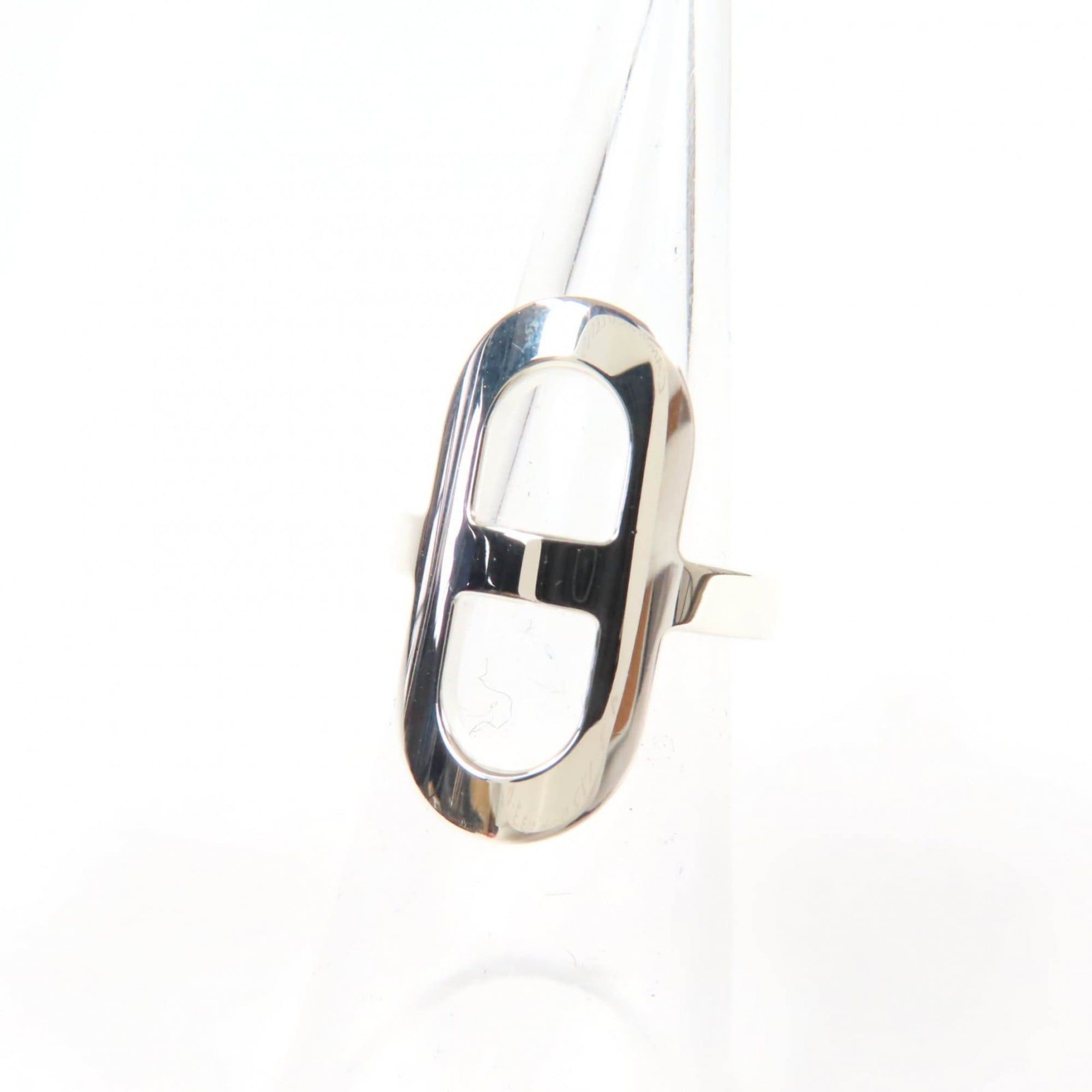 Hermes HERMES 2021 Ever Chaine d'Ancre PM Ring, AG925 Silver, Size 46, with Box, Made in France, Weight 5.24g, Women's Size ONE SIZE - 1 Thumbnail