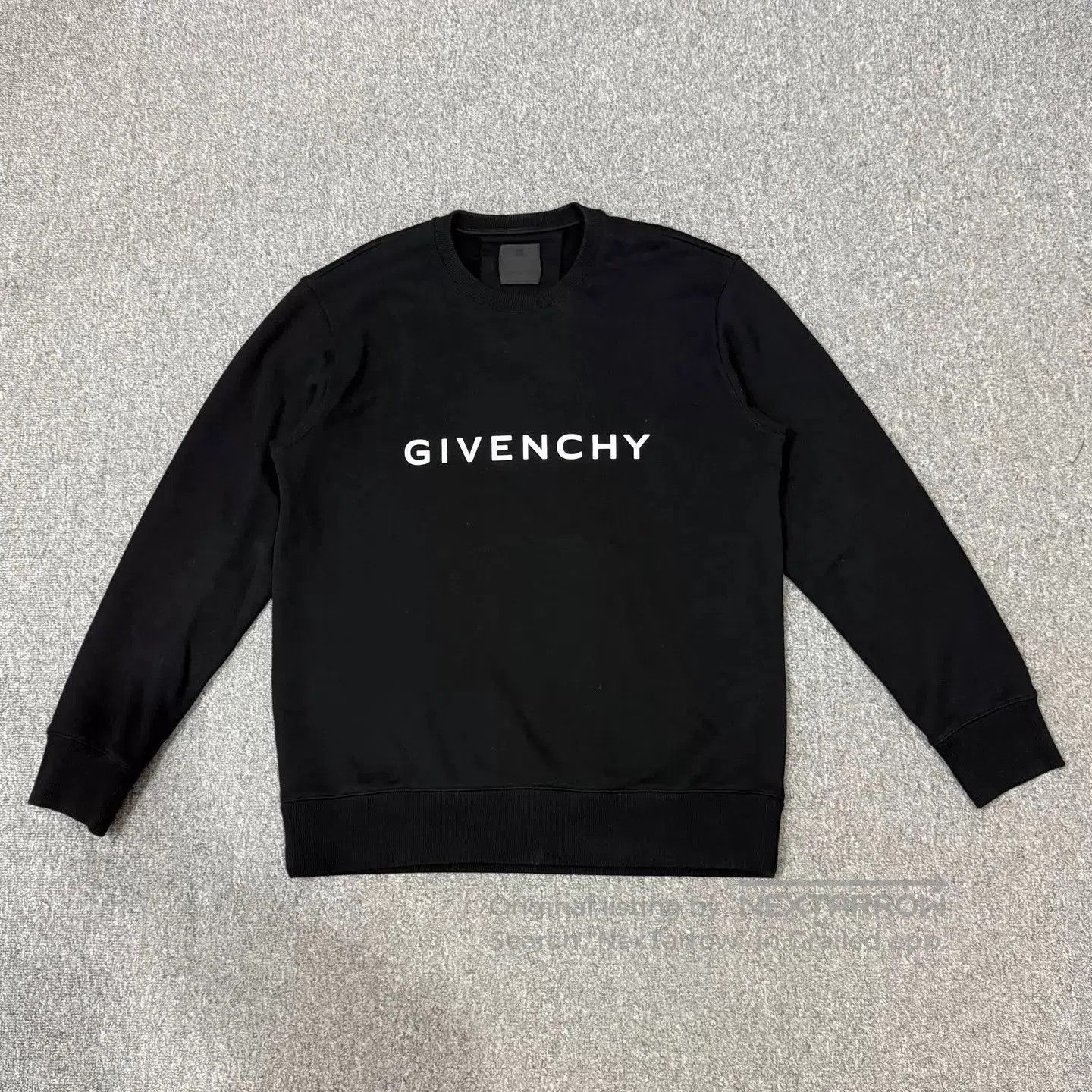 Givenchy Black Long Sleeve Crew Neck Sweatshirt. Size US L / EU 52-54 / 3 - 1 Thumbnail
