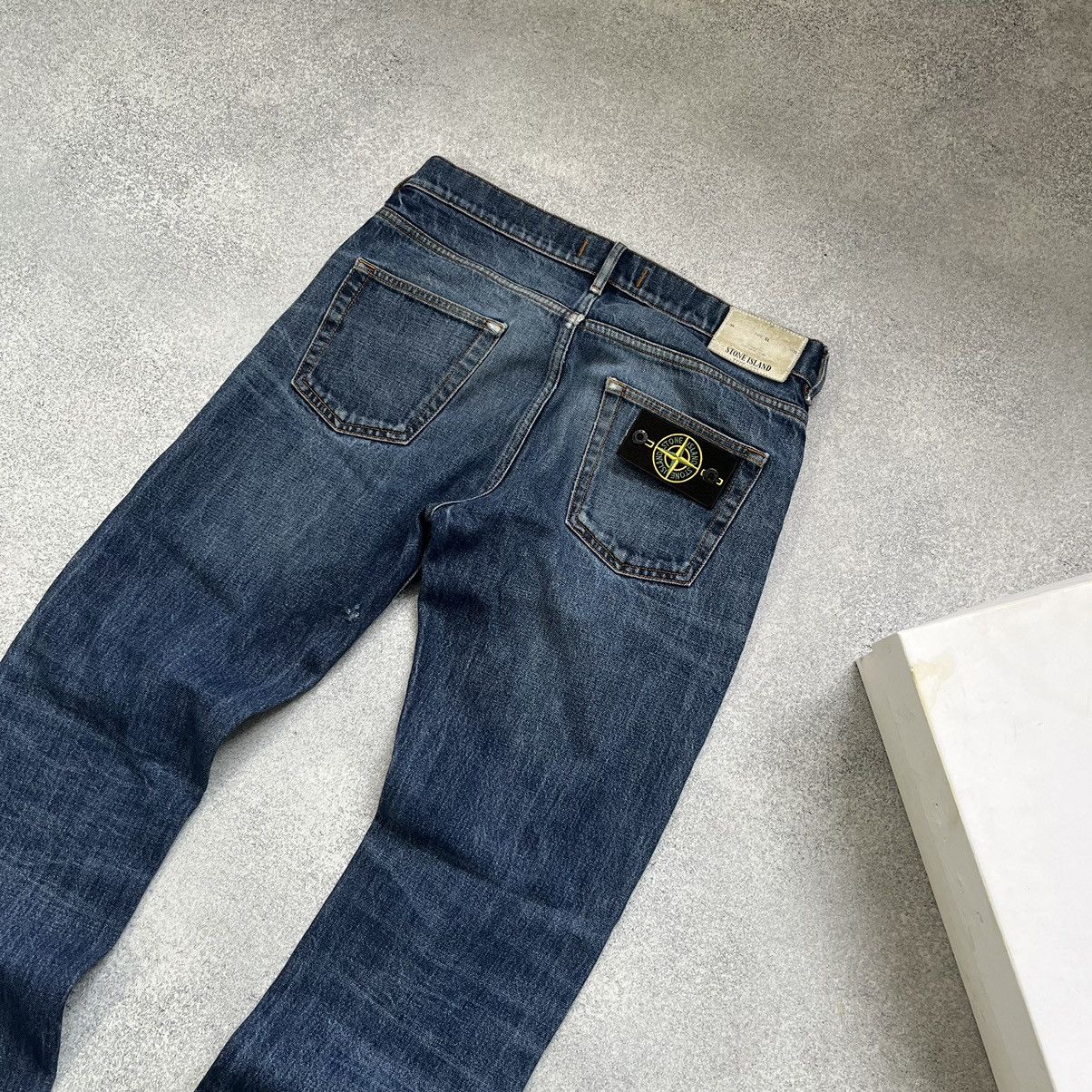 Stone Island Vintage stone island pants denim luxury jeans Size US 30 / EU 46 - 3 Thumbnail