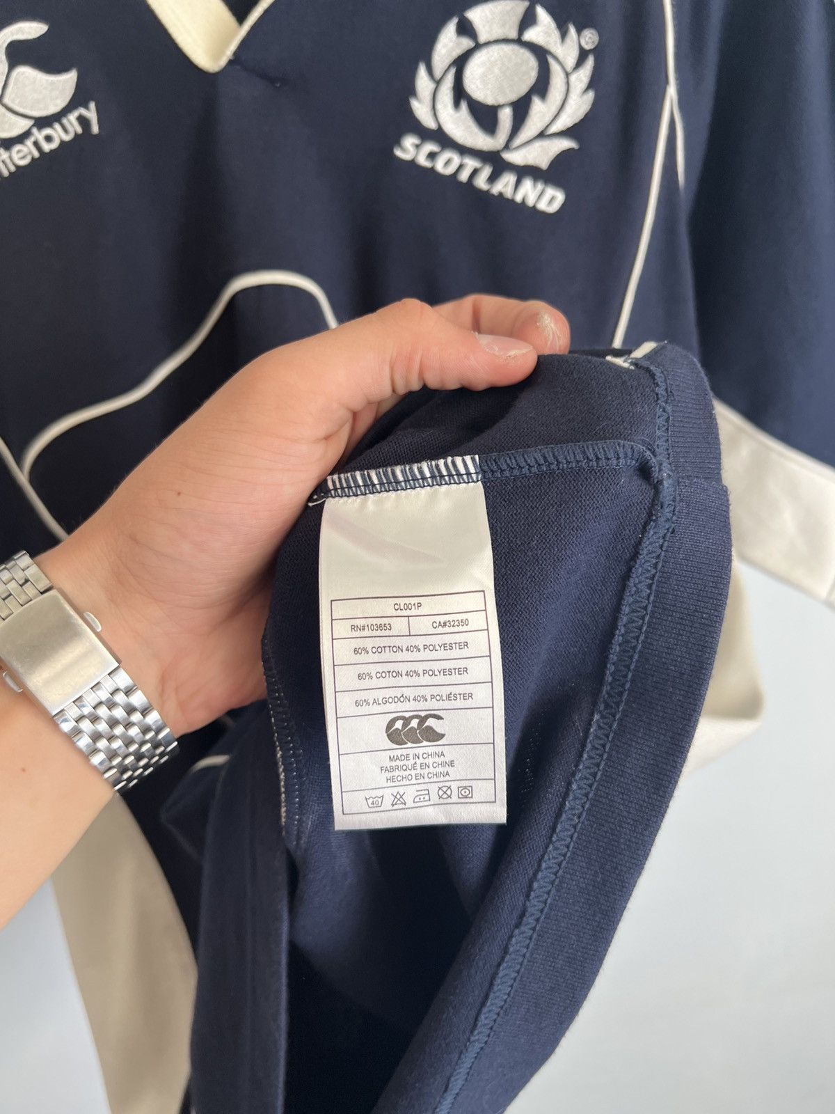 Canterbury of New Zealand Vintage Scotland Rugby Shirt 2008 Jersey Canterbury Murray Size US M / EU 48-50 / 2 - 7 Thumbnail