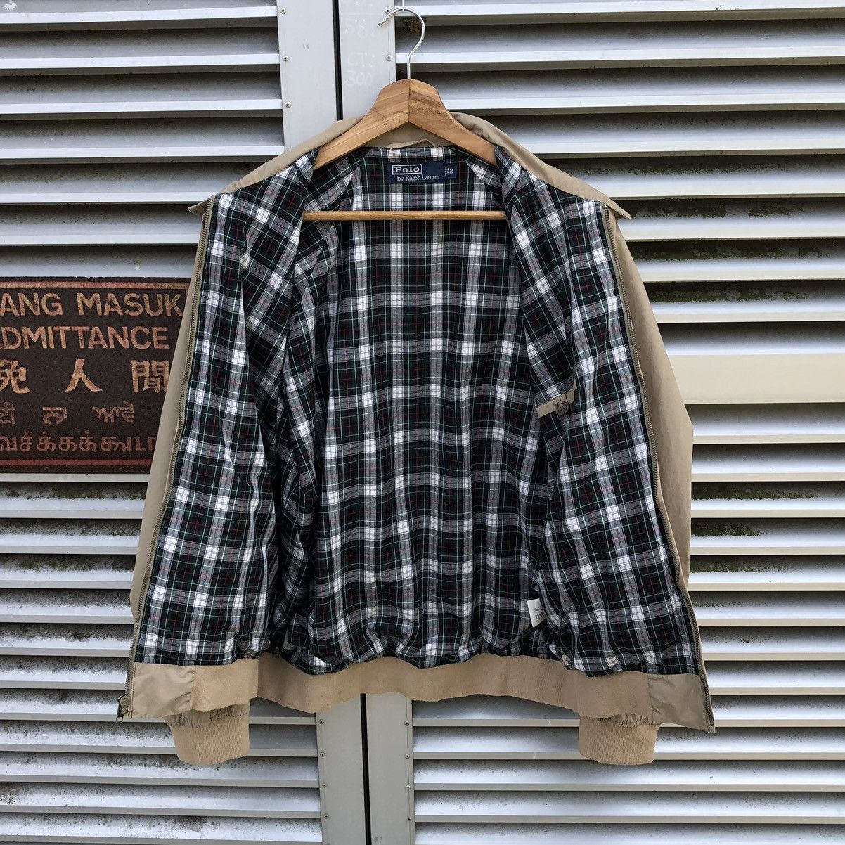 Polo Ralph Lauren Vintage Polo Ralph Lauren Lined Checked Bomber Jacket Size US M / EU 48-50 / 2 - 8 Thumbnail