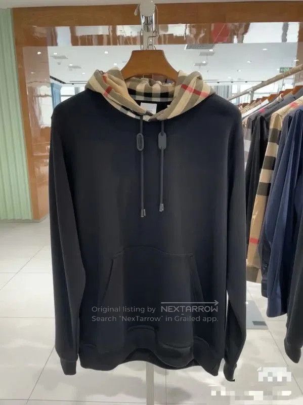 Burberry Burberry Black Cotton Long Sleeve Hoodie. Size US M / EU 48-50 / 2 - 4 Thumbnail
