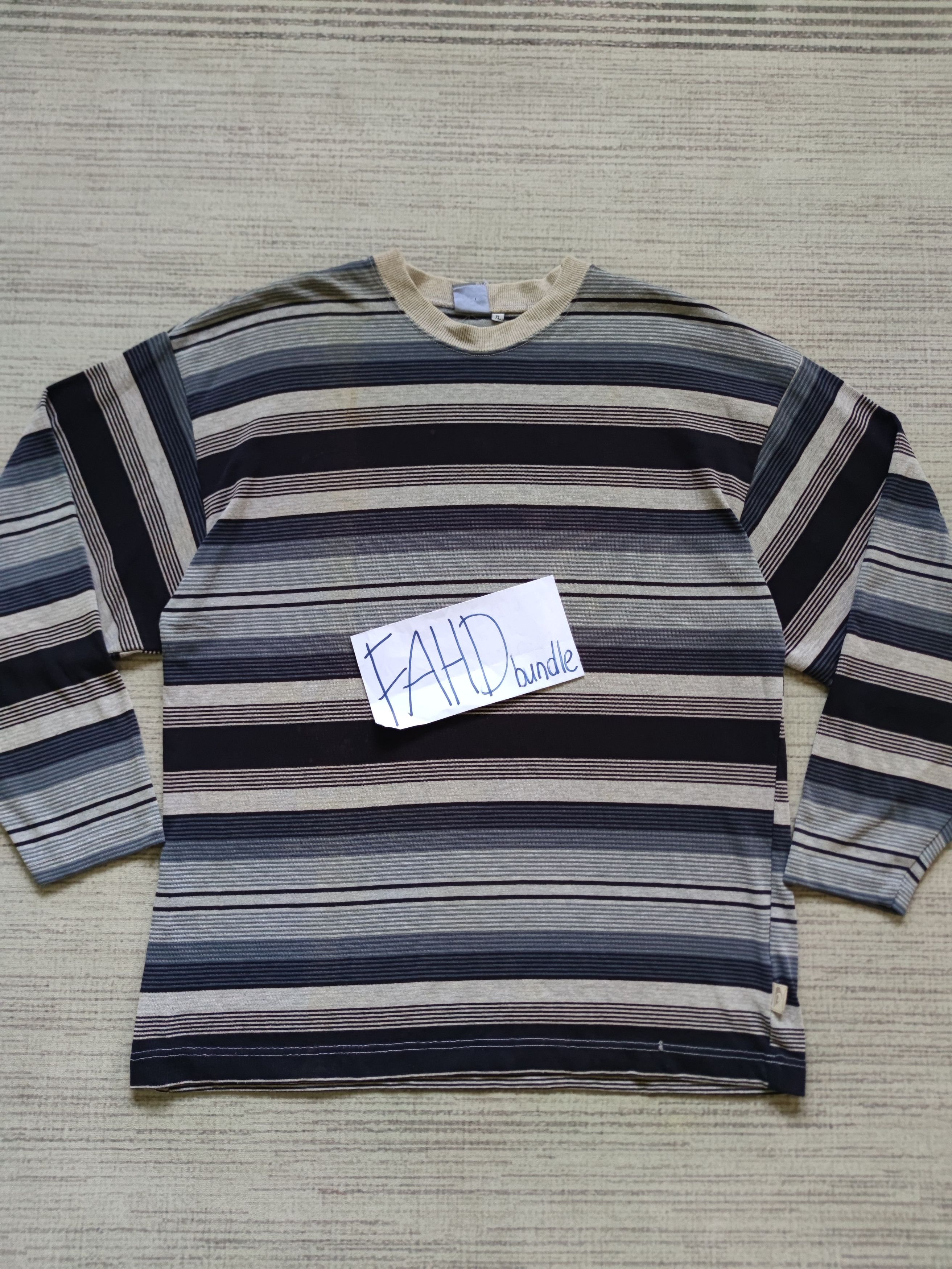 Quiksilver Vintage 90s Quiksilver Striped Silver Edition Made in USA Size US XL / EU 56 / 4 - 8 Thumbnail