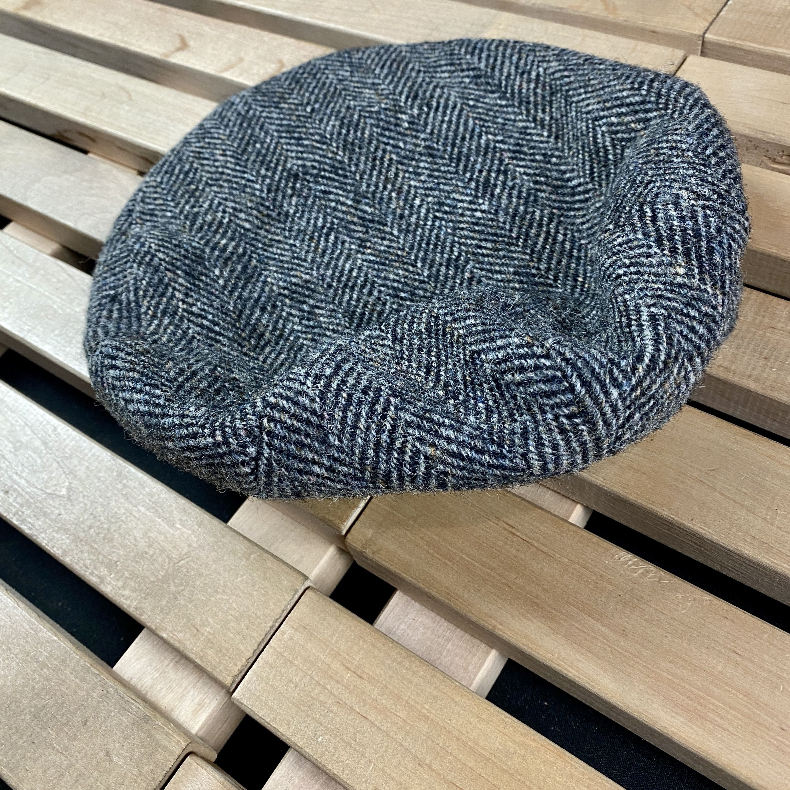 Harris Tweed Mens Flat Cap Hat Marks & Spencer Harris Tweed Size XL Size 34 - 2 Thumbnail