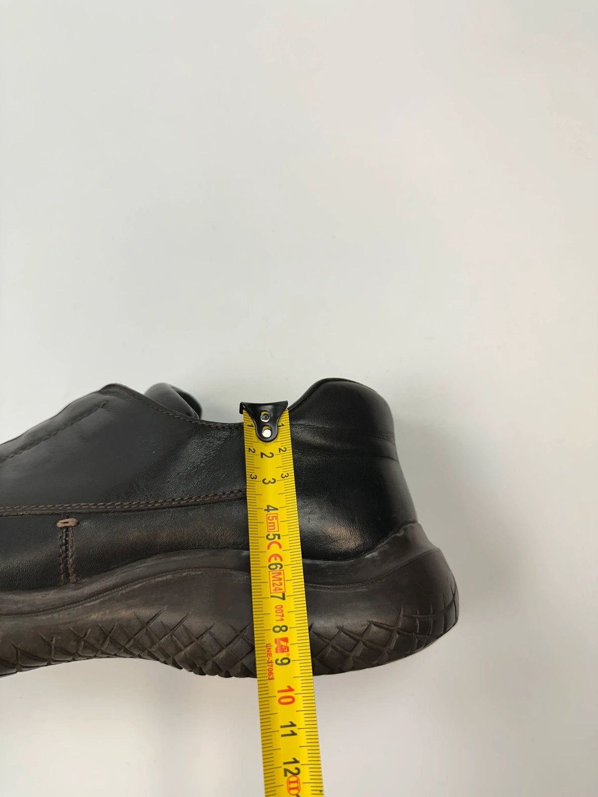 Prada Prada Sport FW1999 Black Leather Derby Vibram Puddle Sole Size US 9.5 / EU 42-43 - 15 Thumbnail