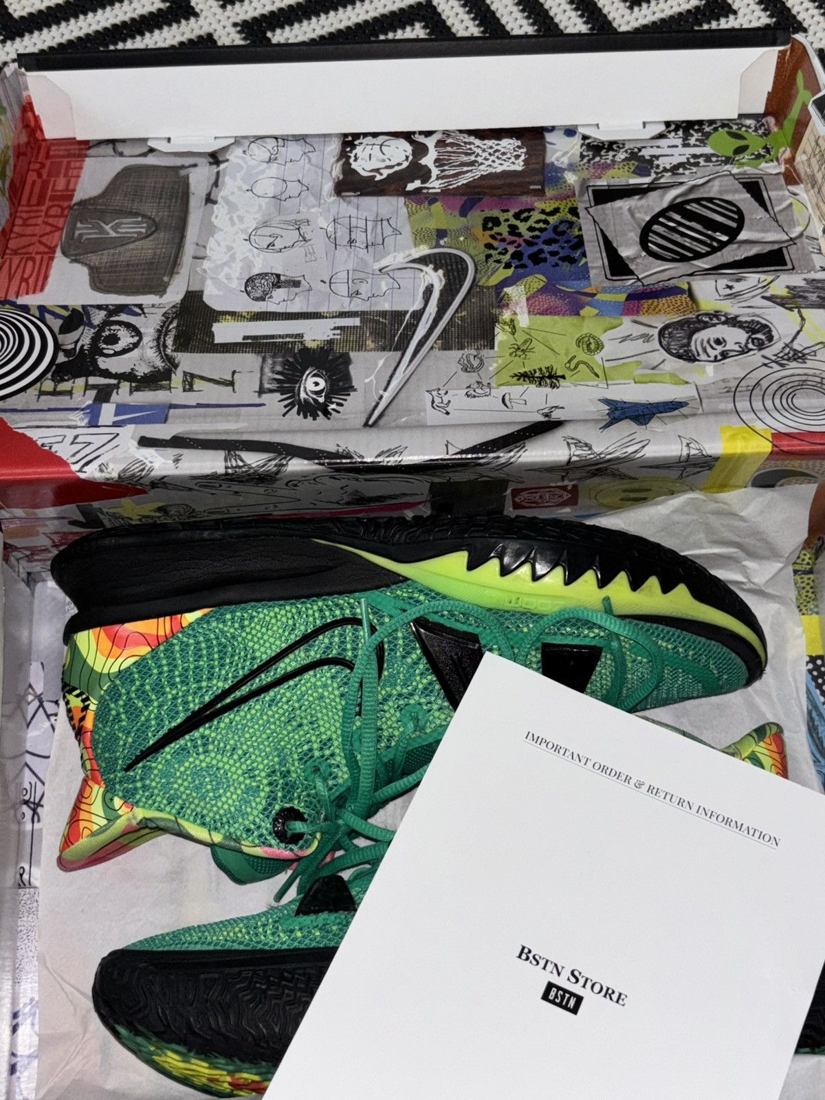 Other Nike Kyrie 7 Weatherman (8.5 US) (42 EU) Size US 8.5 / EU 41-42 - 8 Thumbnail