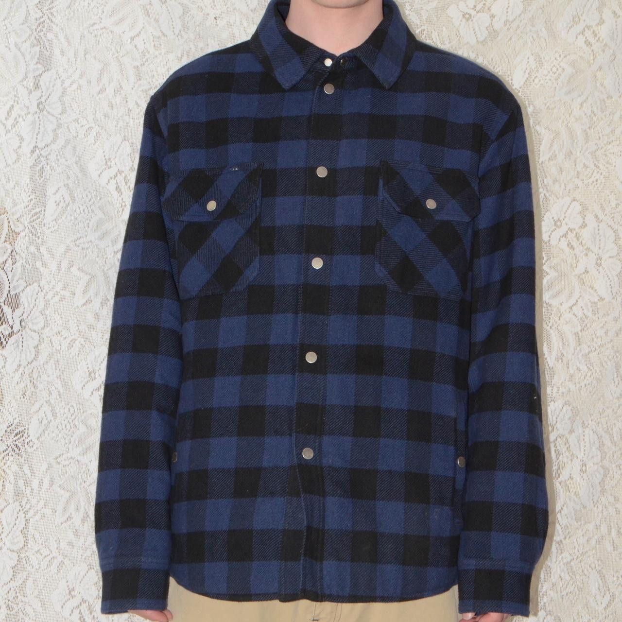 Off-White Insulated Flannel Shirt/Jacket Size US L / EU 52-54 / 3 - 1 Thumbnail