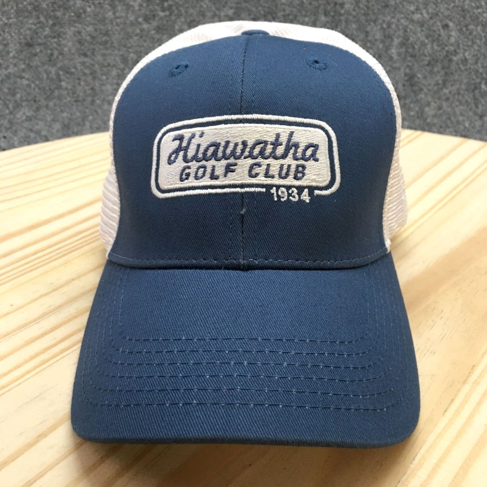 Imperial Imperial Hiwatha Golf Club Trucker Hat Mens Blue OS Curved Brim Embroidered Logo Size ONE SIZE - 2 Thumbnail