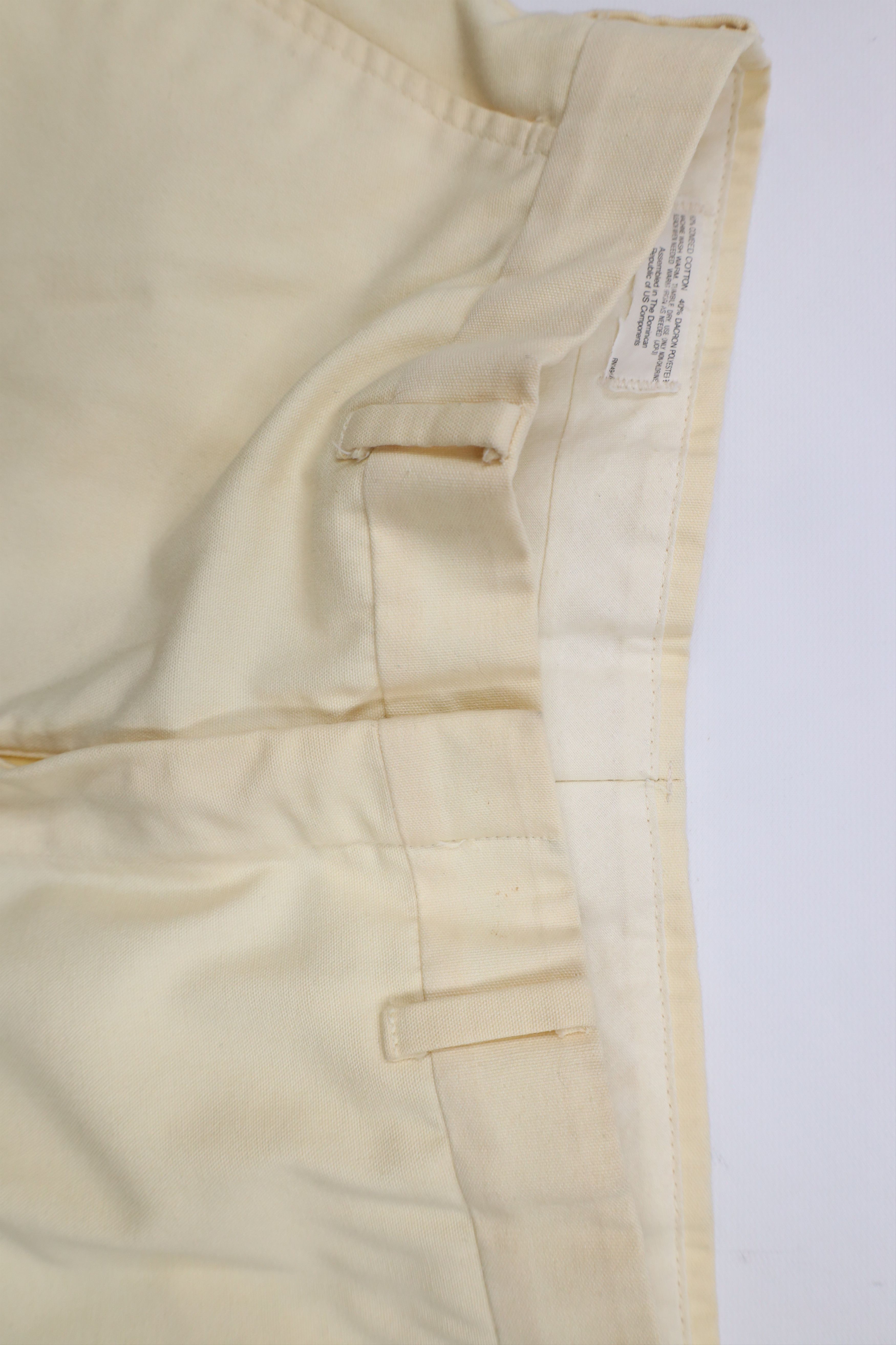 Vintage Vintage 70s Streetwear Flared Wide Leg Chino Pants Yellow Size US 30 / EU 46 - 9 Thumbnail