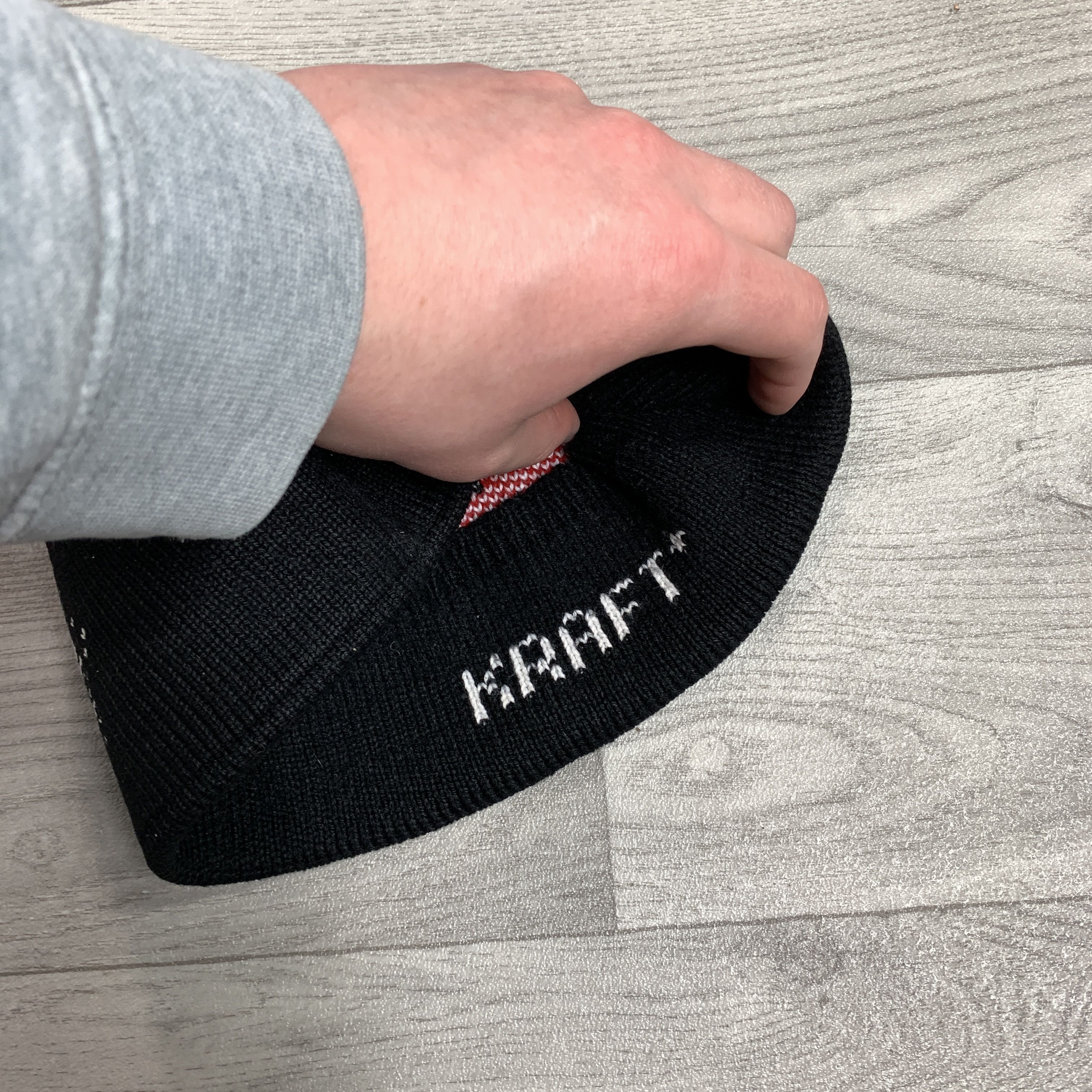 Hawk Vintage Tony Hawk 90s Y2K Black Beanie Winter Hat Cap Size ONE SIZE - 4 Thumbnail