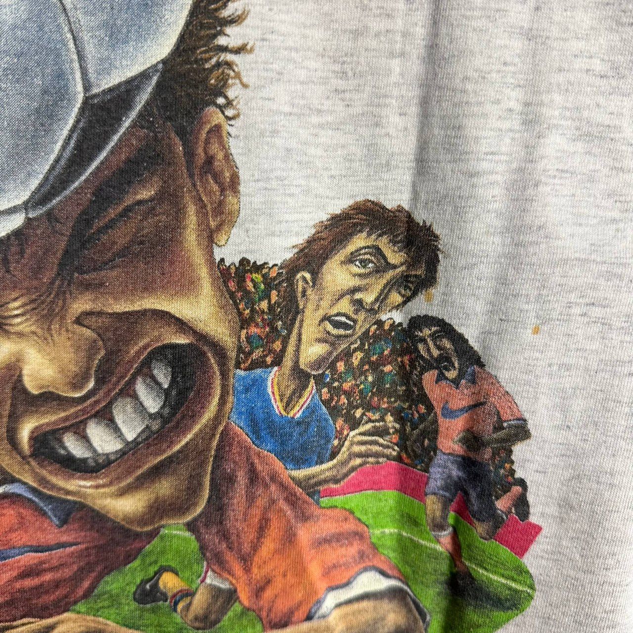 Nike Rare Vintage 90s Nike Ramblers S.C Big Graphic T-Shirt Size US XL / EU 56 / 4 - 12 Thumbnail