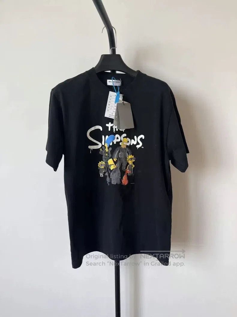 Balenciaga Balenciaga Letter pattern printed round neck short-sleeve Size US L / EU 52-54 / 3 - 1 Thumbnail