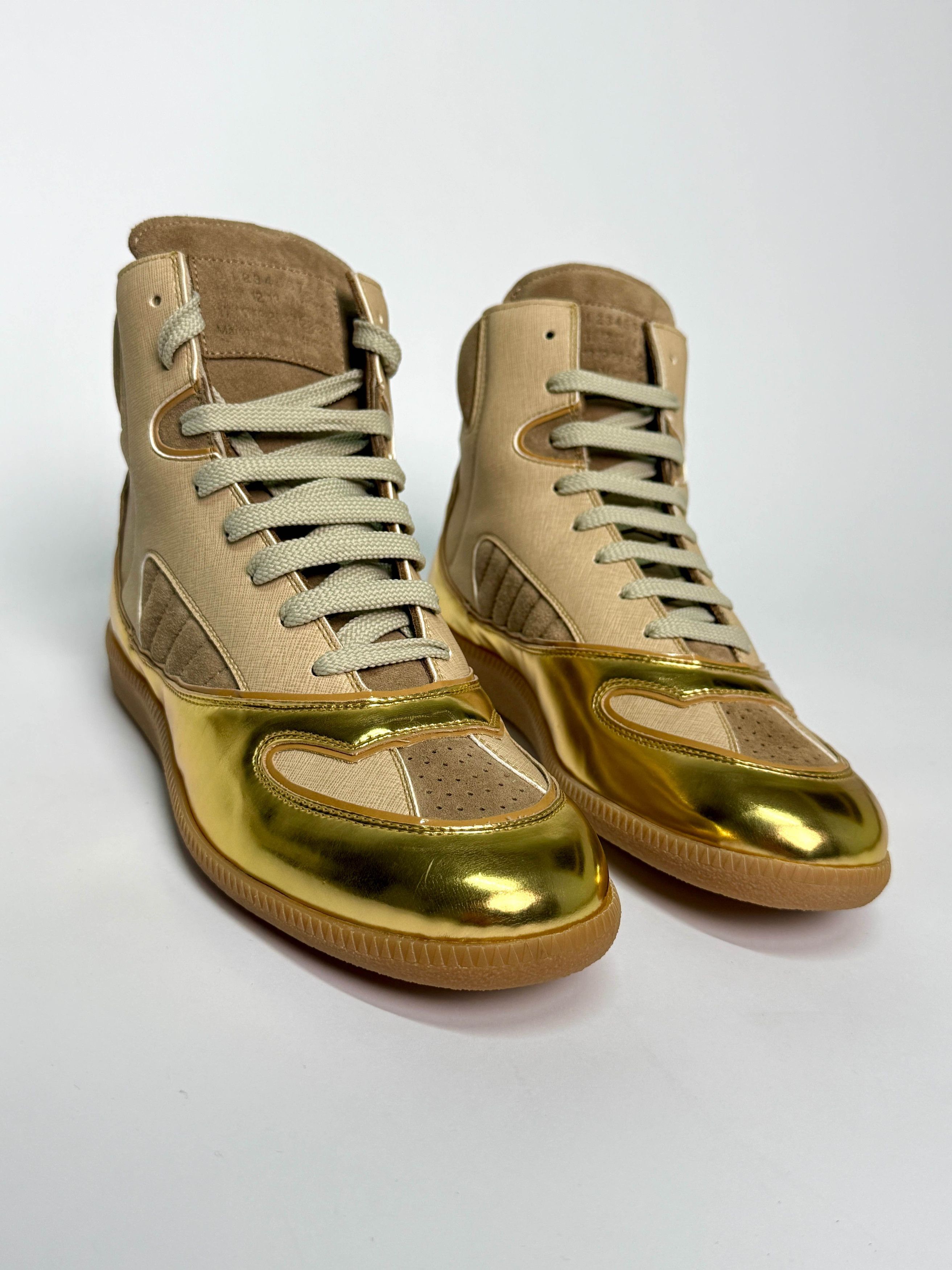 Maison Margiela Maison Martin Margiela Gold "Cadillac" Hightop Size US 8 / EU 41 - 3 Thumbnail