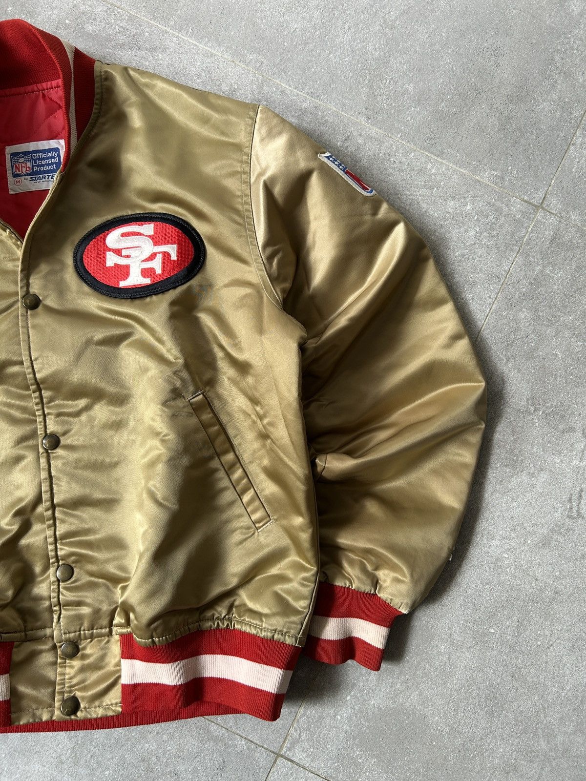 Starter Vintage NFL Starter 49ers Bomber Jacket Size US M / EU 48-50 / 2 - 9 Thumbnail