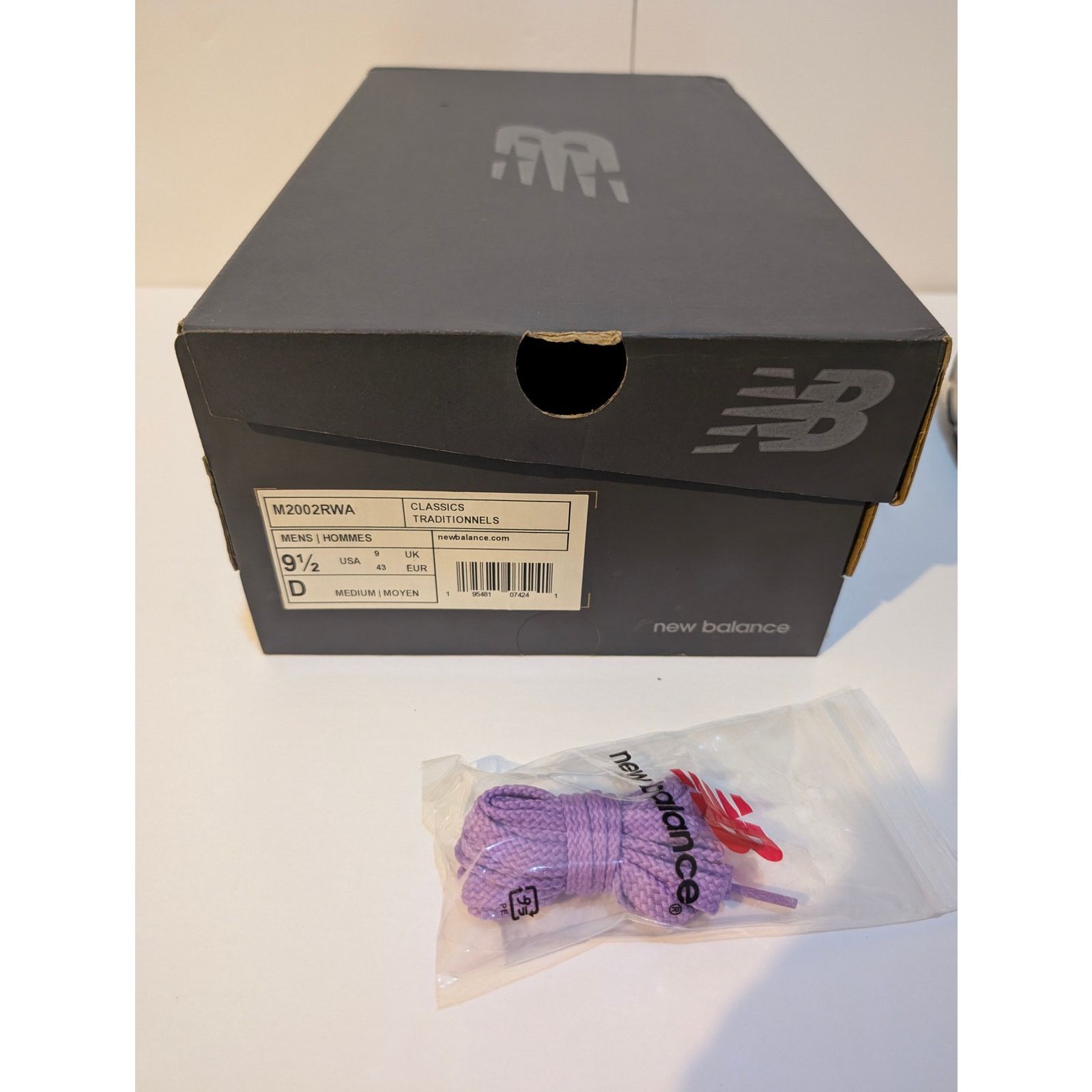 New Balance New Balance x J. Crew 2002R Rain Cloud/Prism Purple Incense Size US 9.5 / EU 42-43 - 8 Thumbnail